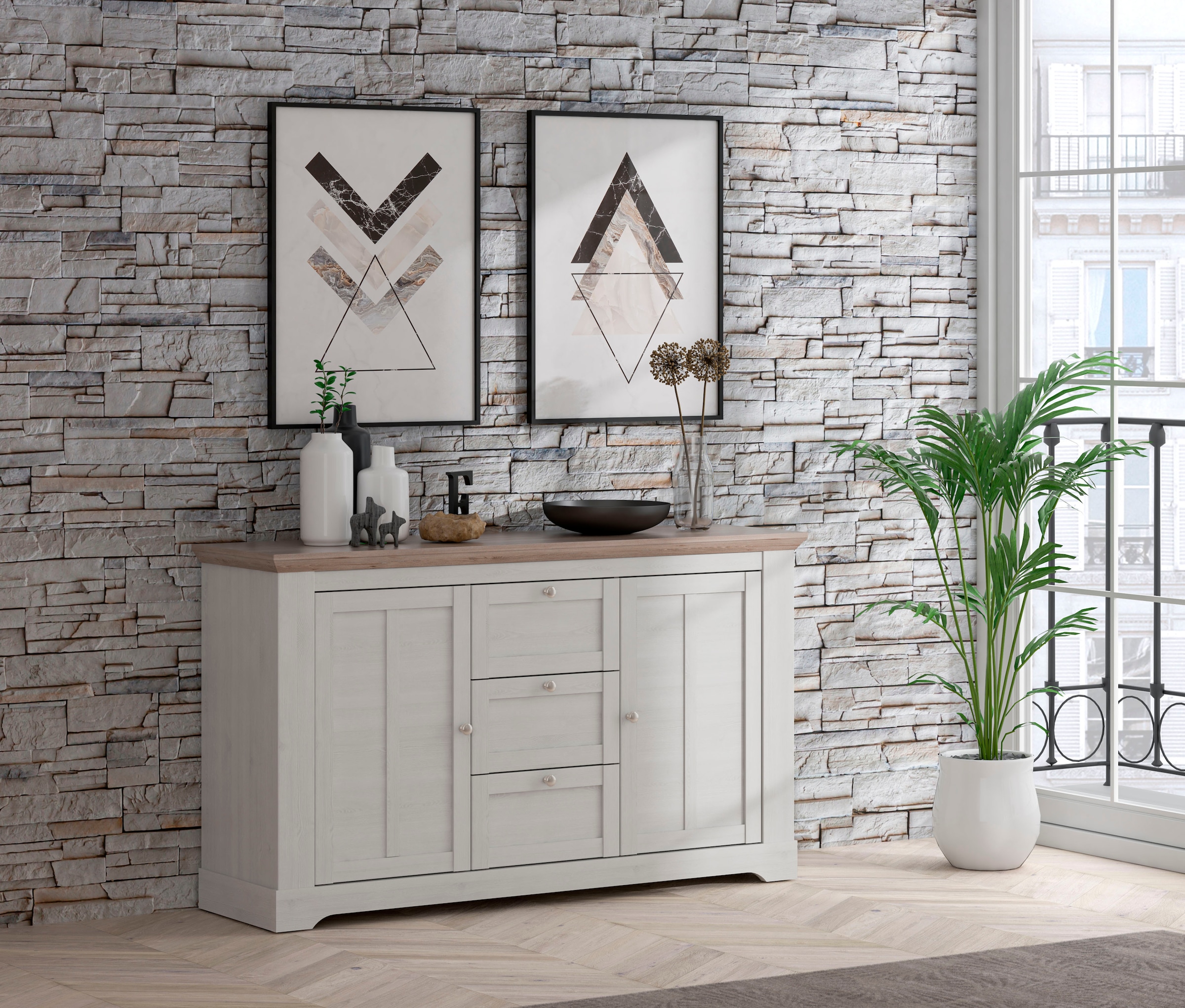 FORTE Commode combinée »Iloppa« style maison de campagne