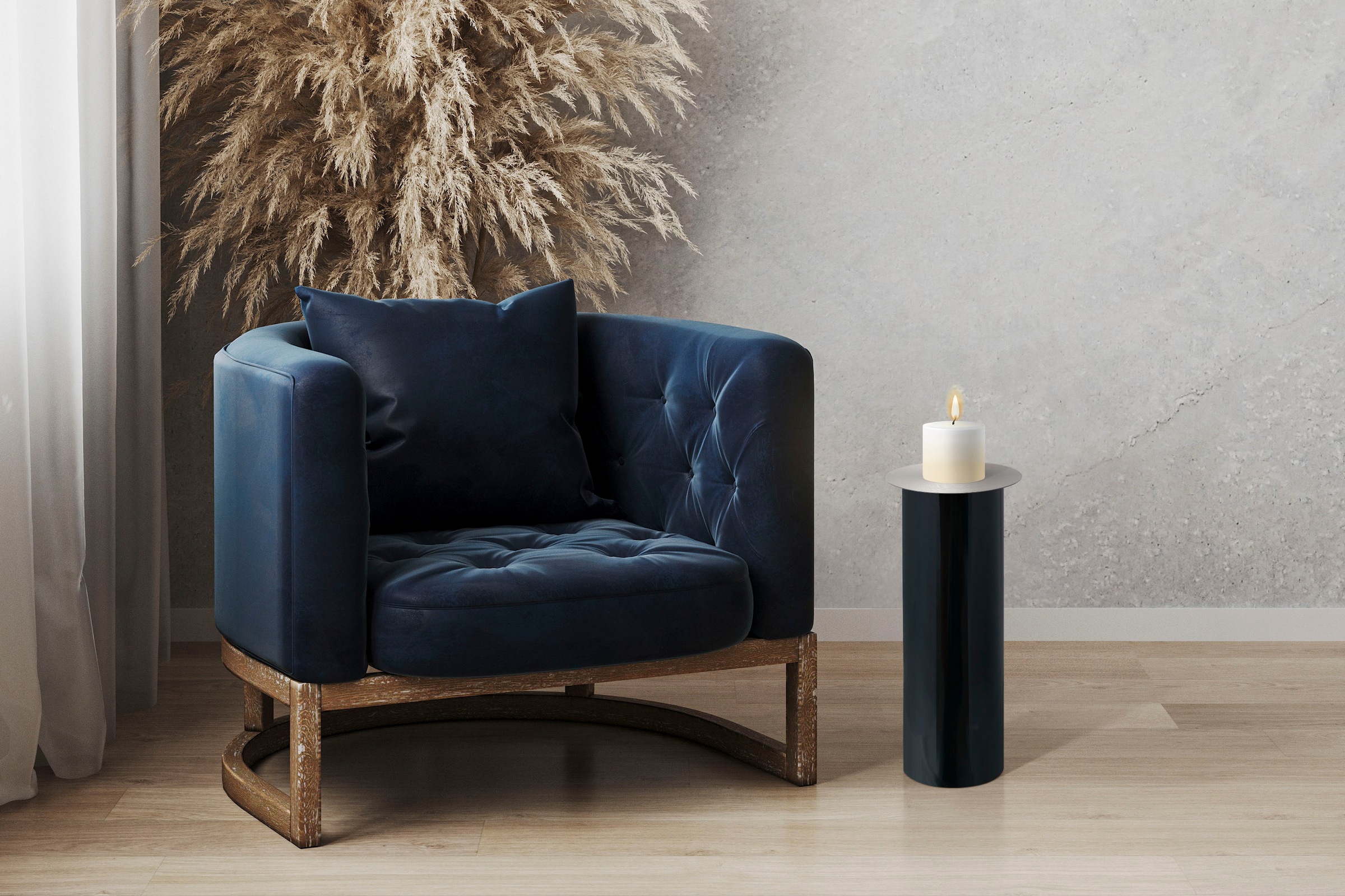 Kayoom Porte-bougies »Bodenkerzenständer Art Deco 185«