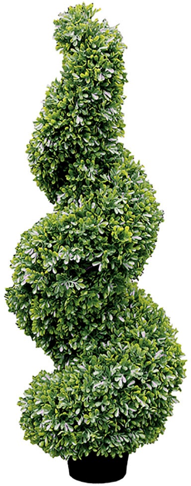 Image of Fink Kunstpflanze »Buchsbaum Spirale, getopft«, (1 St.), Dekopflanze Buxus, aus Kunststoff, im Topf, verschiedene Höhen erhältlich, In- und Outdoor geeignet bei Ackermann Versand Schweiz