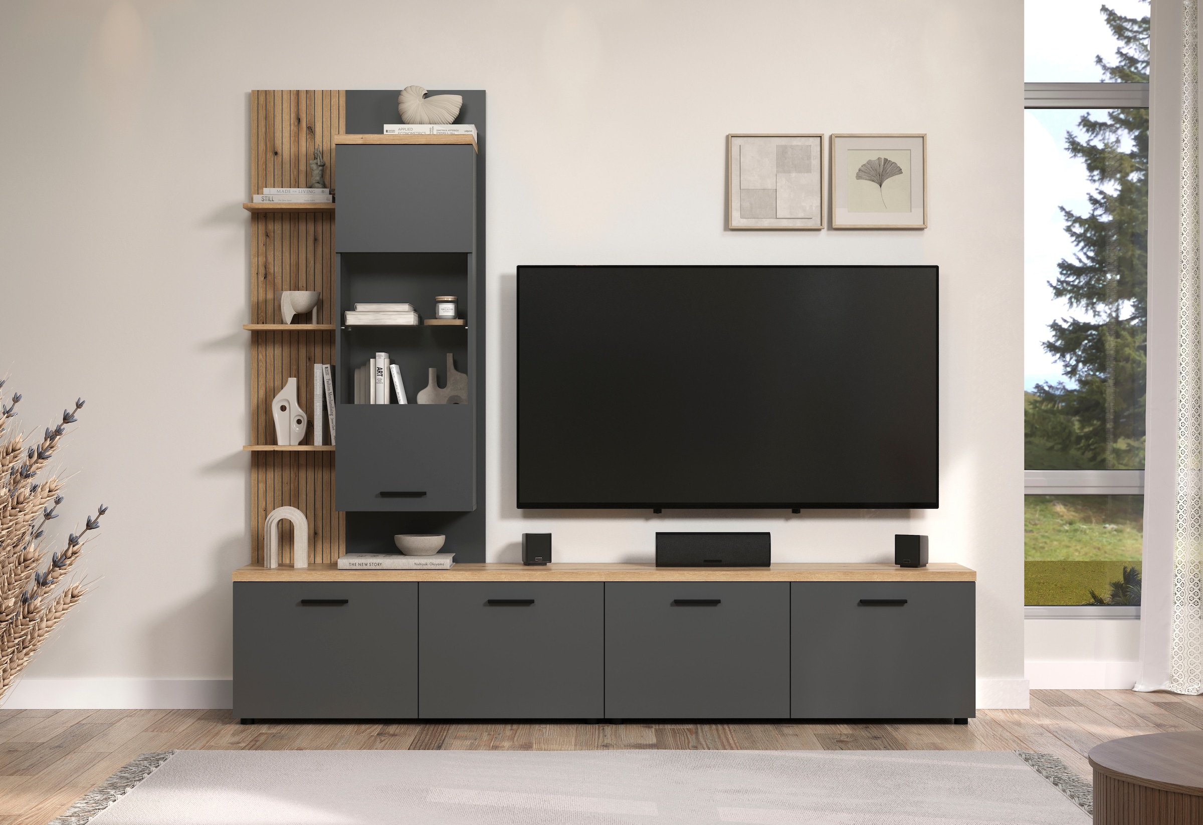 Home affaire Wohnwand »Bajo« 3 Stk. tlg.