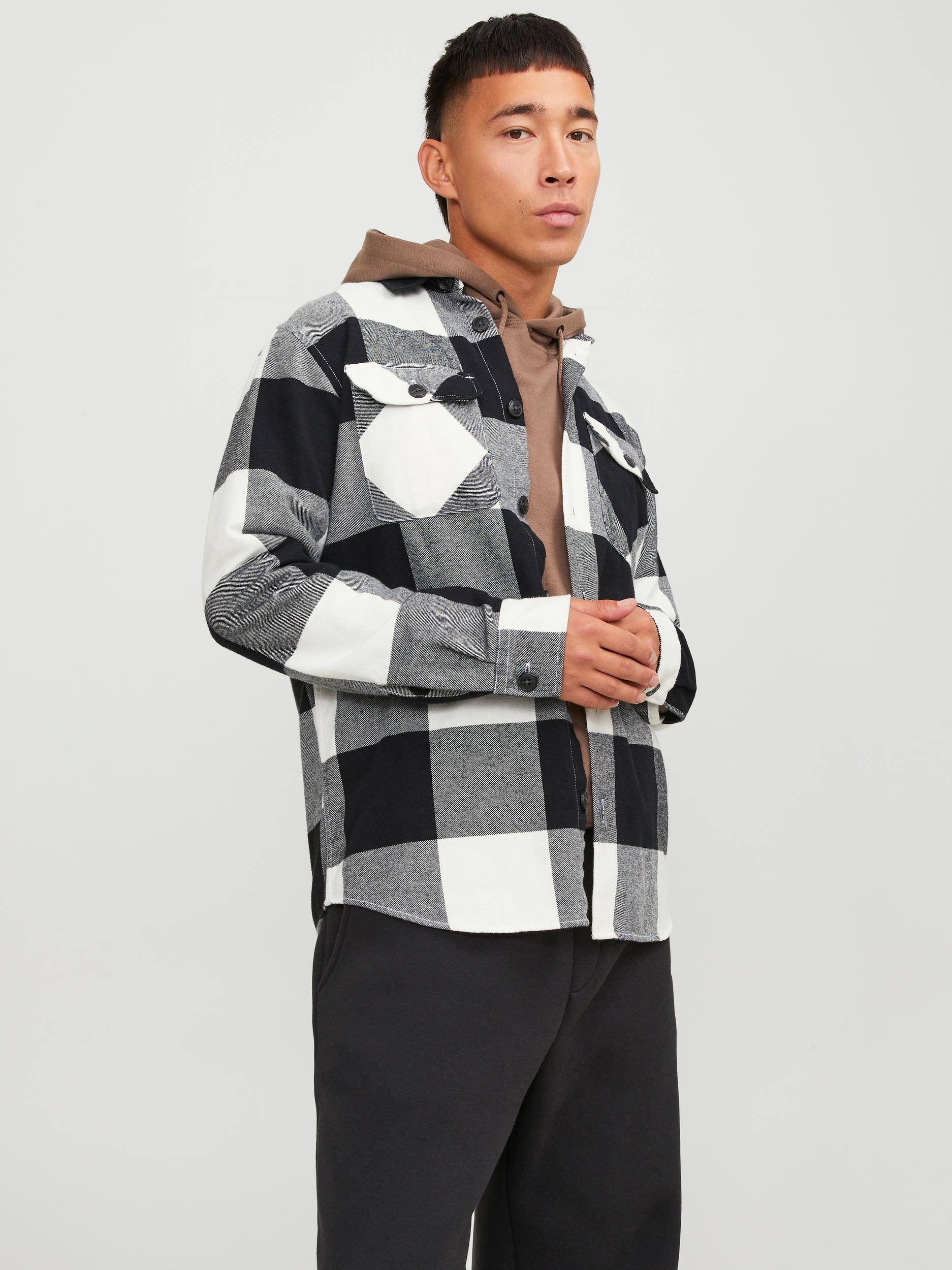 Jack & Jones Langarmhemd »JJEDARREN OVERSHIRT LS NOOS«