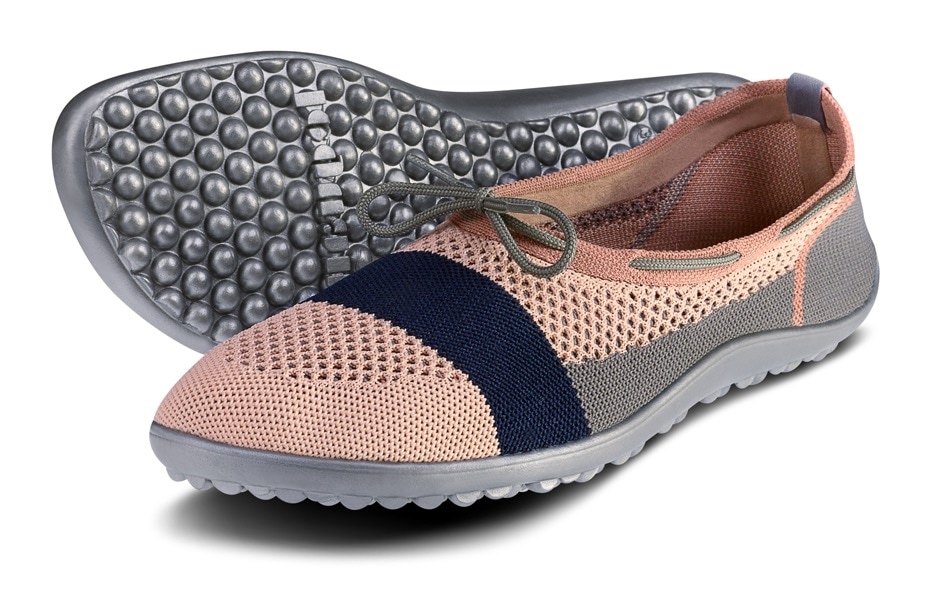 Leguano Barfussschuh »STLYE«, Ballerina, Slipper, Bequemschuh mit Schleife
