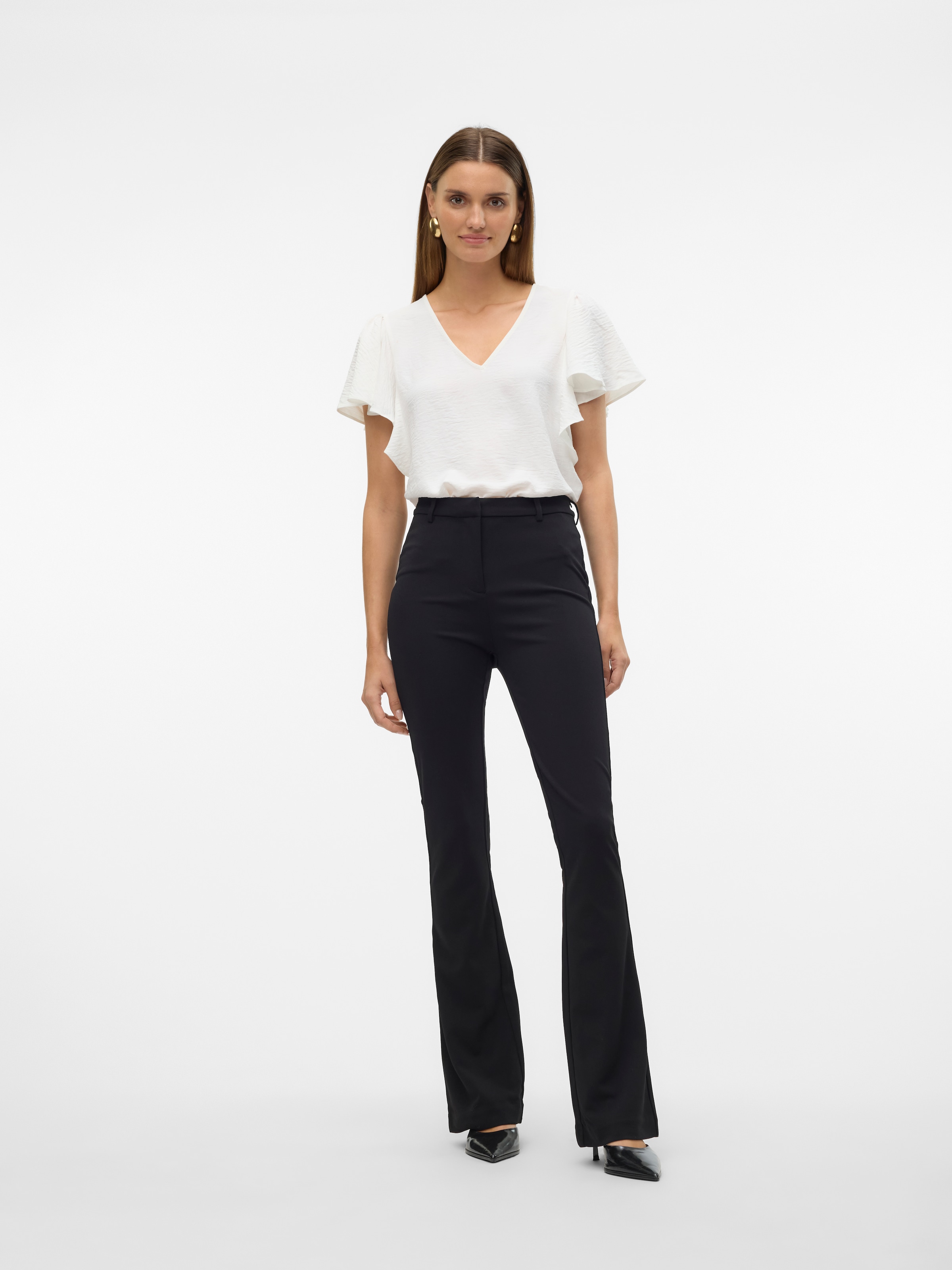 Vero Moda Anzughose »VMAMIRA MR FLARED PANT«