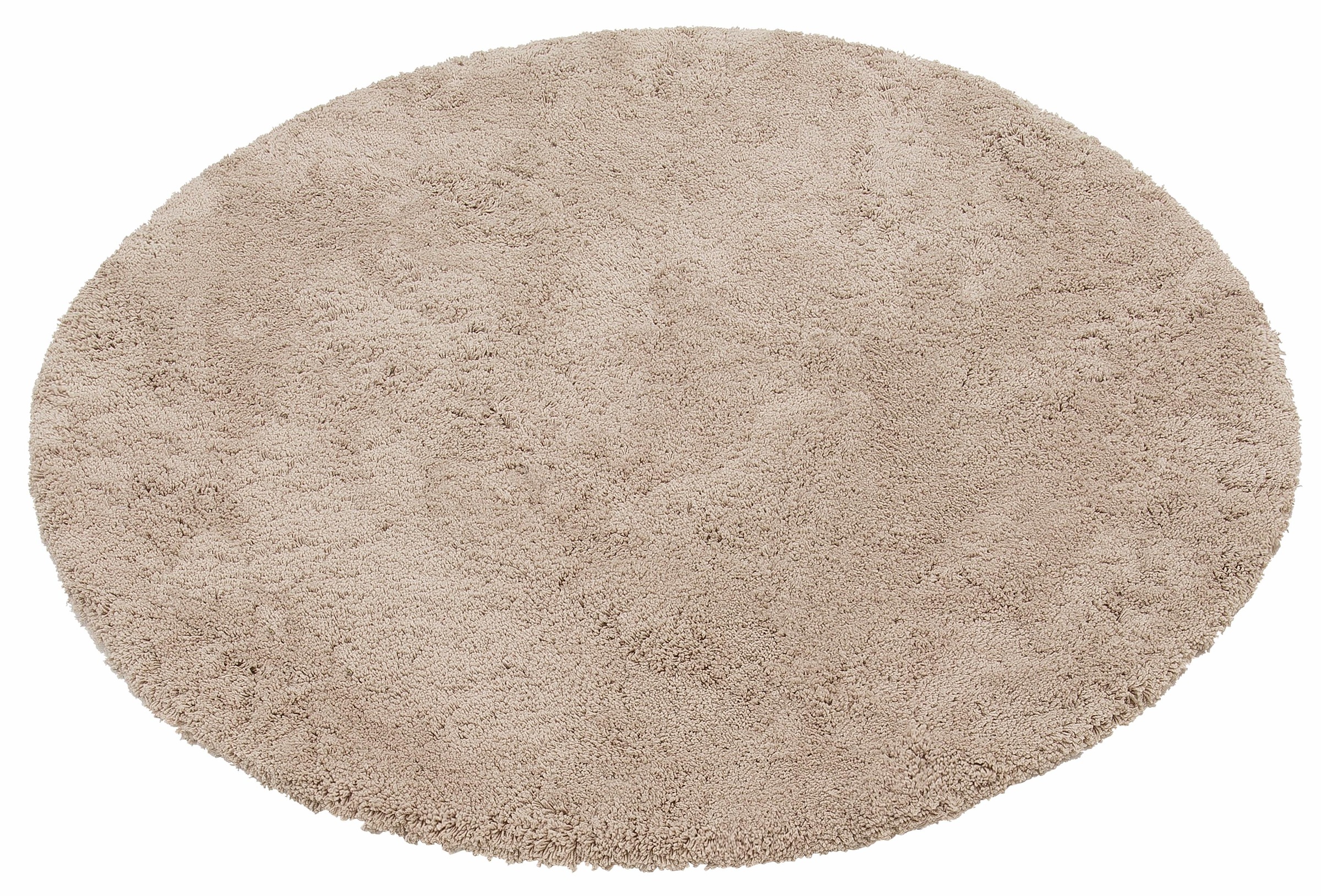 Image of my home Hochflor-Teppich »Desner«, rund, 38 mm Höhe, besonders weich durch Microfaser, Teppich rund, einfarbig weich, Wohnzimmer Schlafzimmer Esszimmer bei Ackermann Versand Schweiz