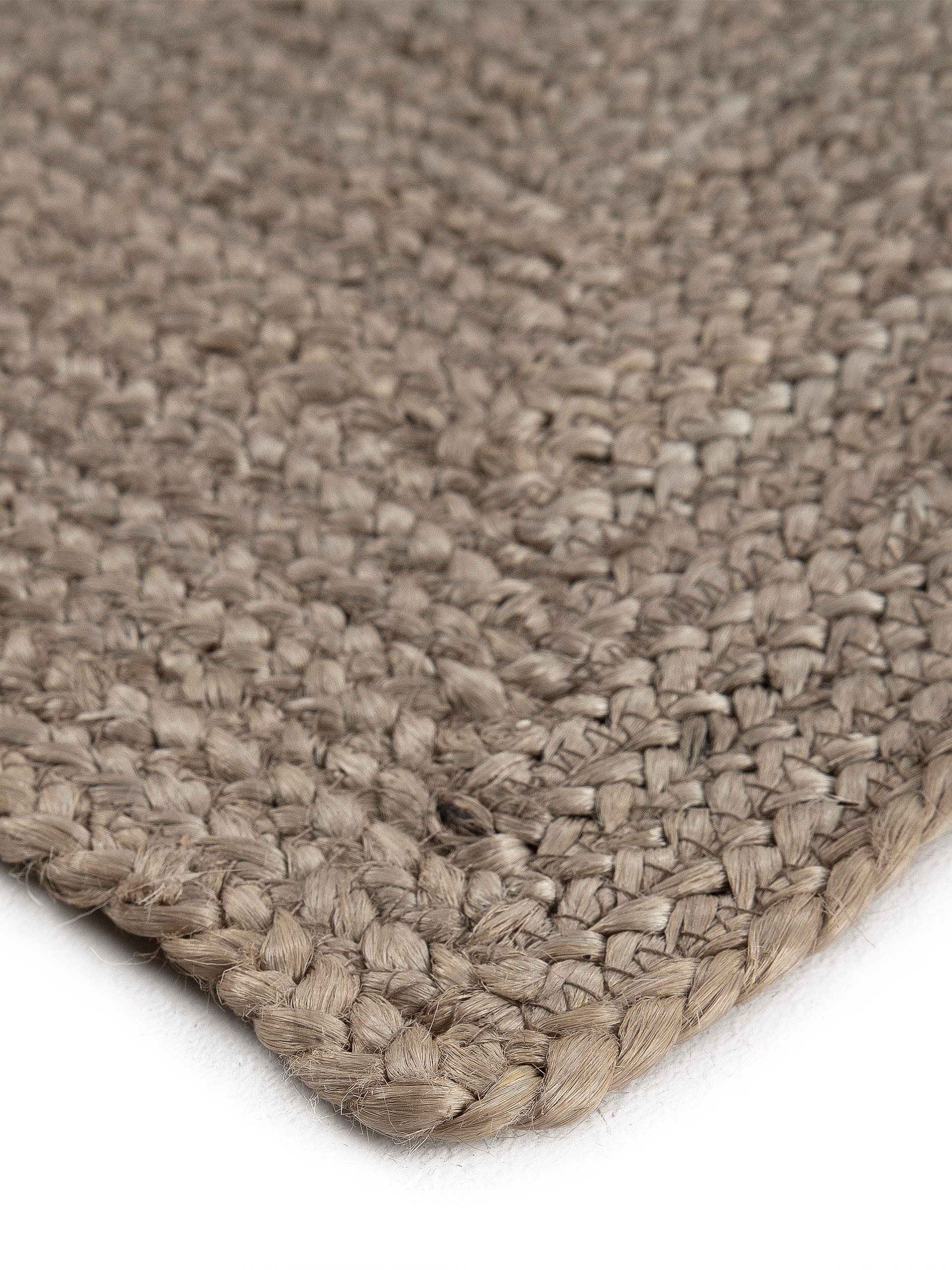 carpetfine Teppich »Nele Juteteppich Naturfaser«, rechteckig, geflochtener Wendeteppich aus 100% Jute, quadratisch und als Läufer