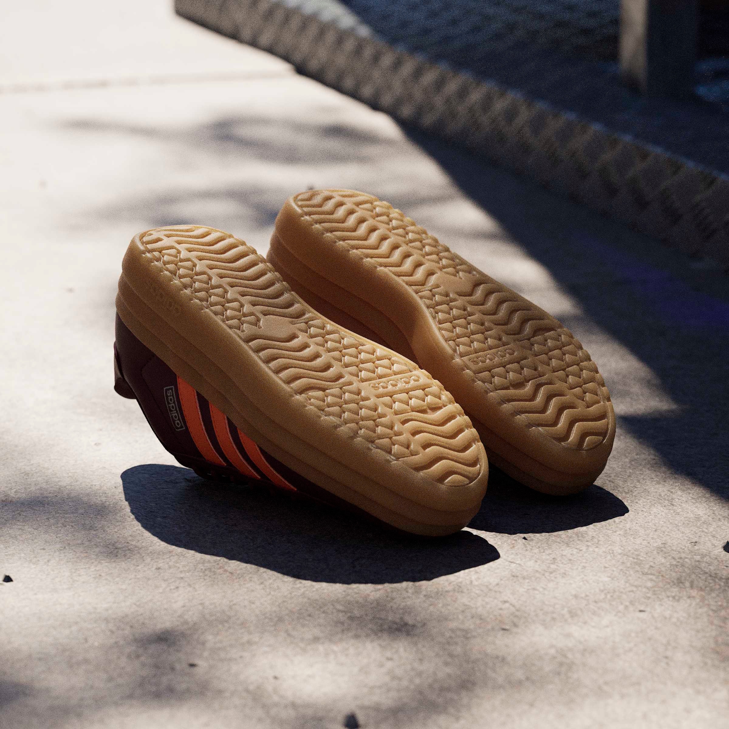 adidas Sportswear Baskets à plateforme »VL COURT BOLD«  inspiriert vom Design des adidas gazelle bold