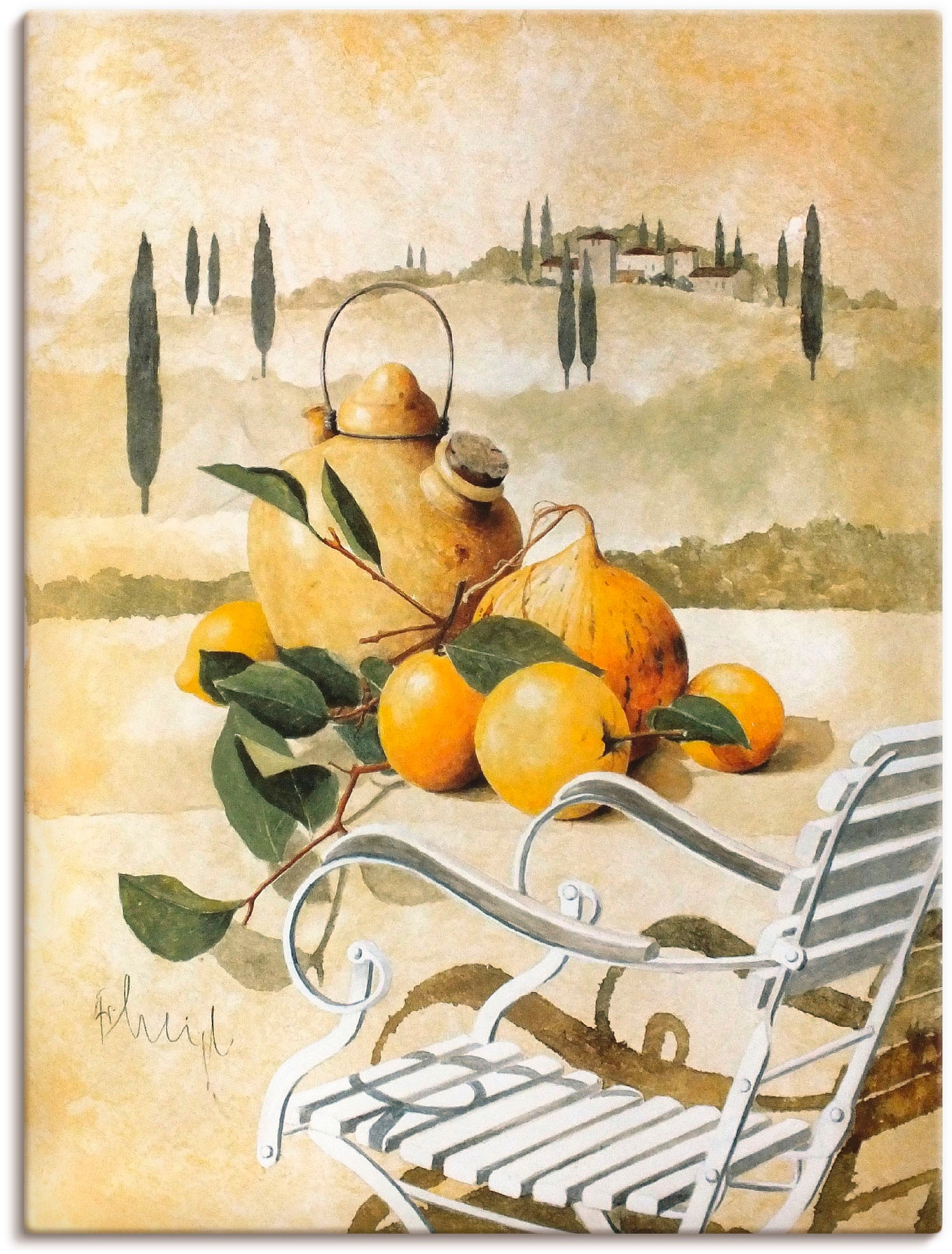 Image of Artland Wandbild »Seelandschaft II«, Arrangements, (1 St.), in vielen Grössen & Produktarten -Leinwandbild, Poster, Wandaufkleber / Wandtattoo auch für Badezimmer geeignet bei Ackermann Versand Schweiz