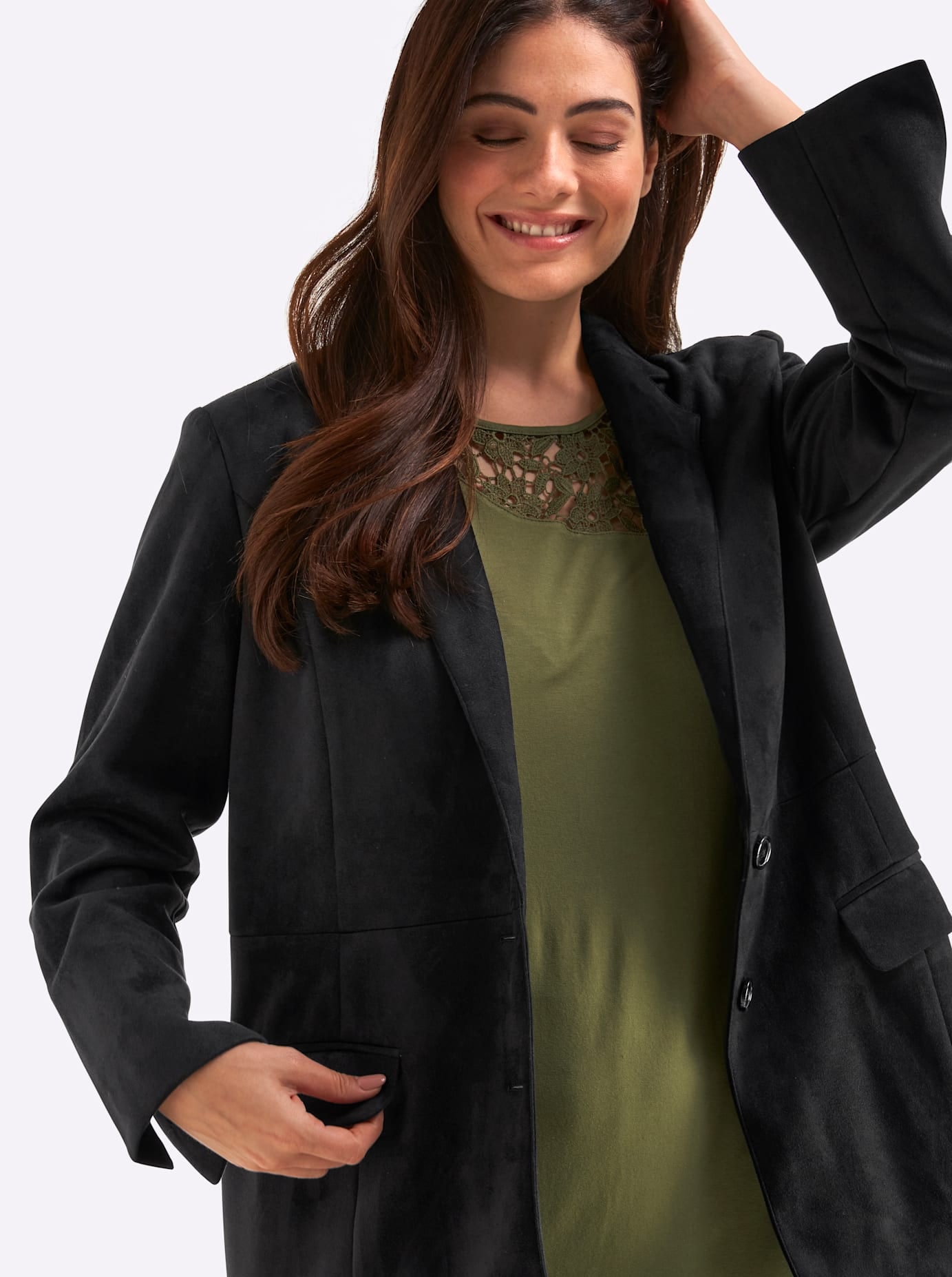 Sheego Veste blazer »Blazer«