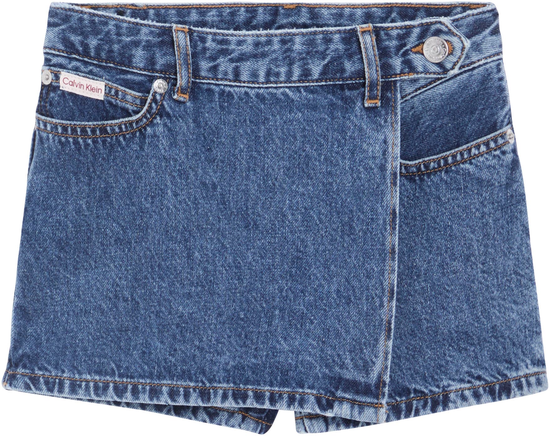 Calvin Klein Jeans Short »DENIM WRAP SKORT«  Regular fit pour enfants avec poches pratiques