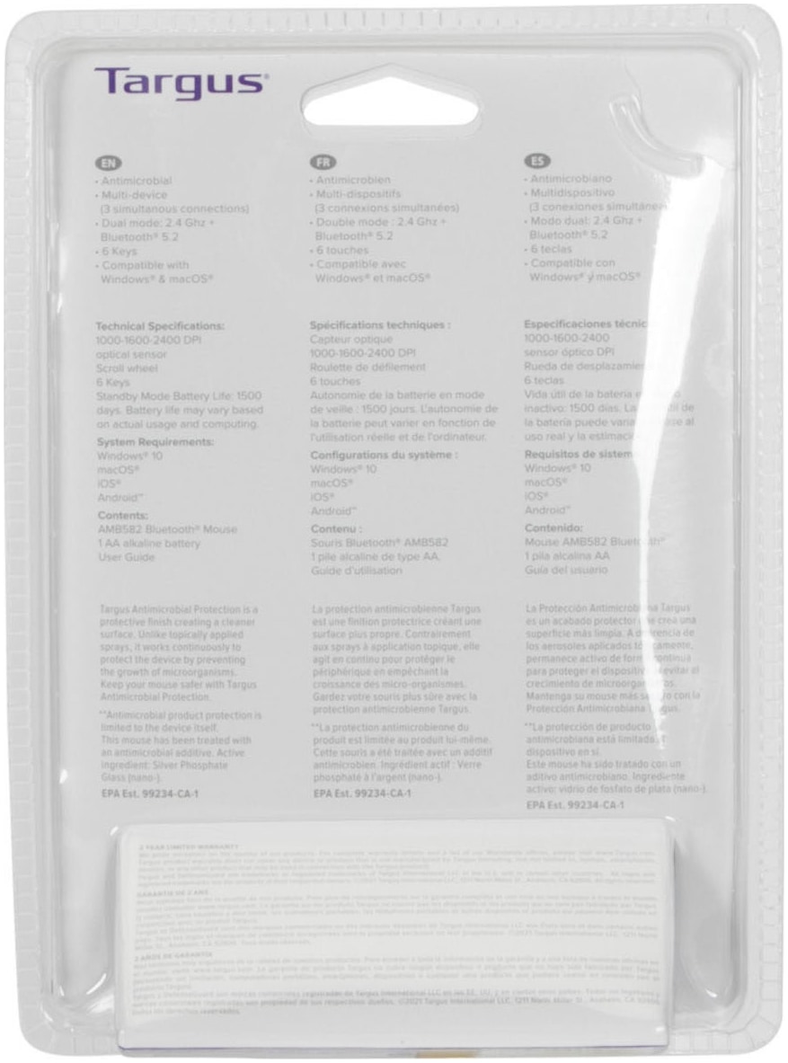 Targus Souris »Midsize Multi-Device Mouse«