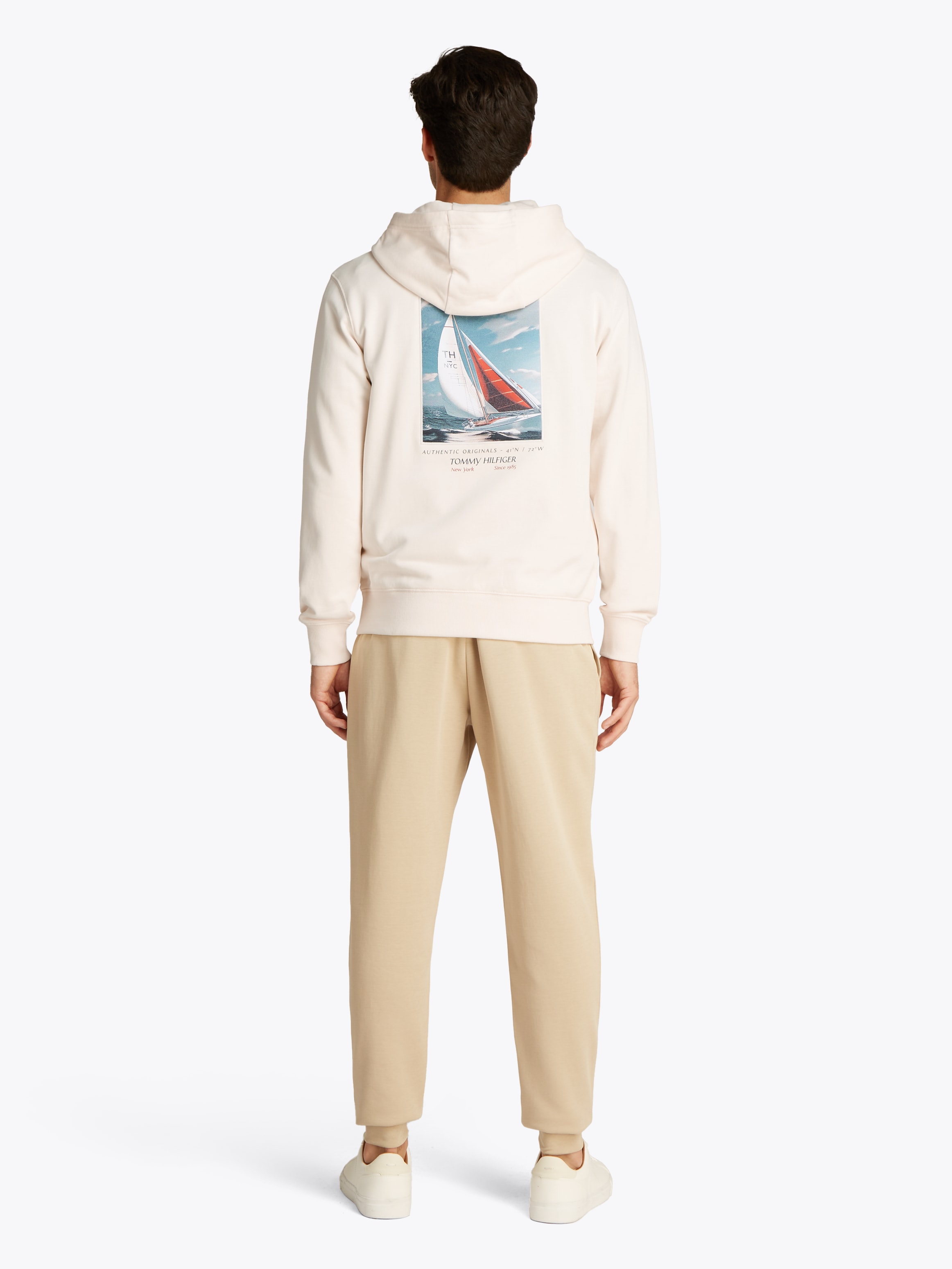 Tommy Hilfiger Kapuzensweatshirt »HILFIGER COLOR PHOTO PRT HOODIE«, mit grossem Fotoprint auf dem Rücken