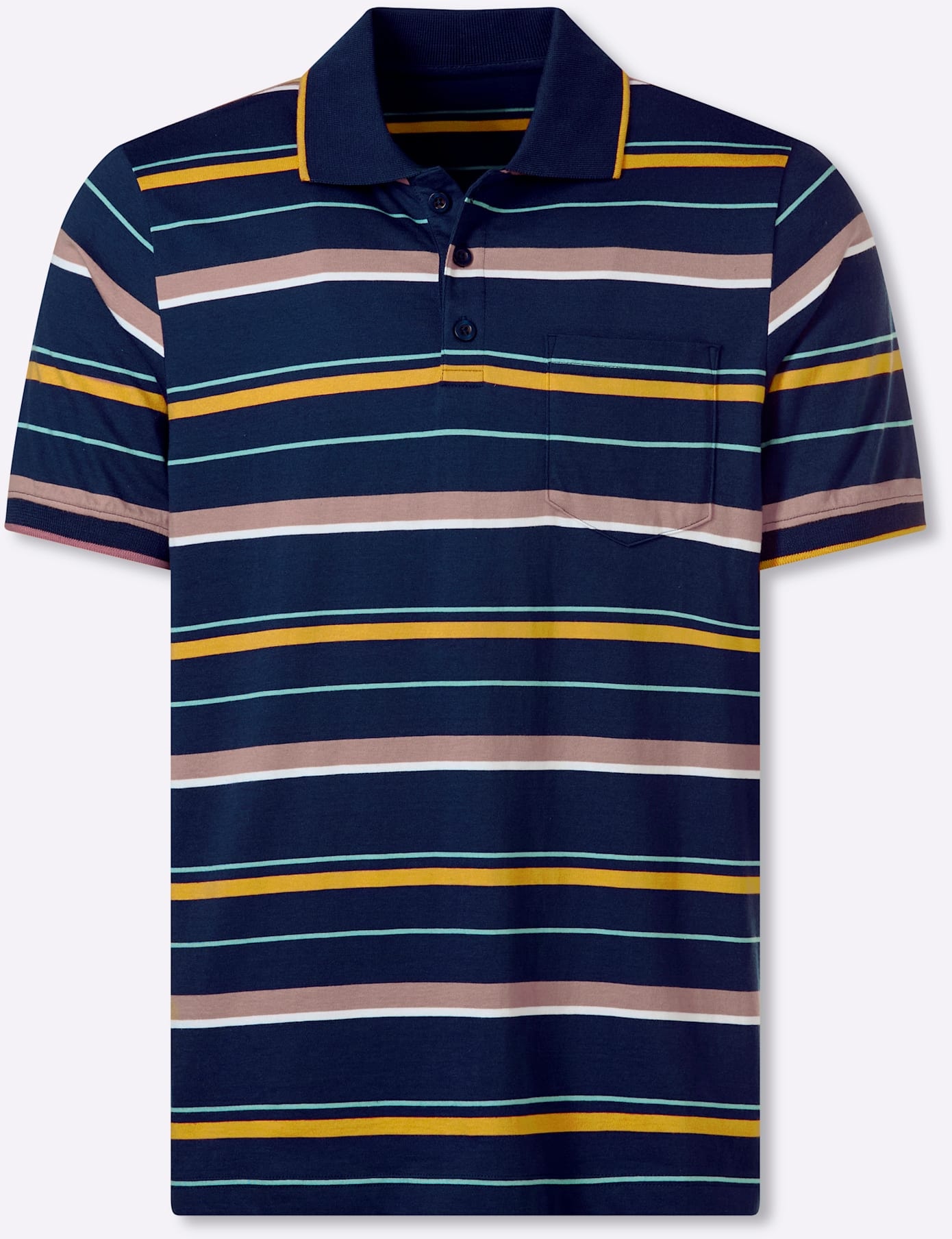 Marco Donati T-shirt à manches courtes »Kurzarm-Poloshirt« 1 pièces