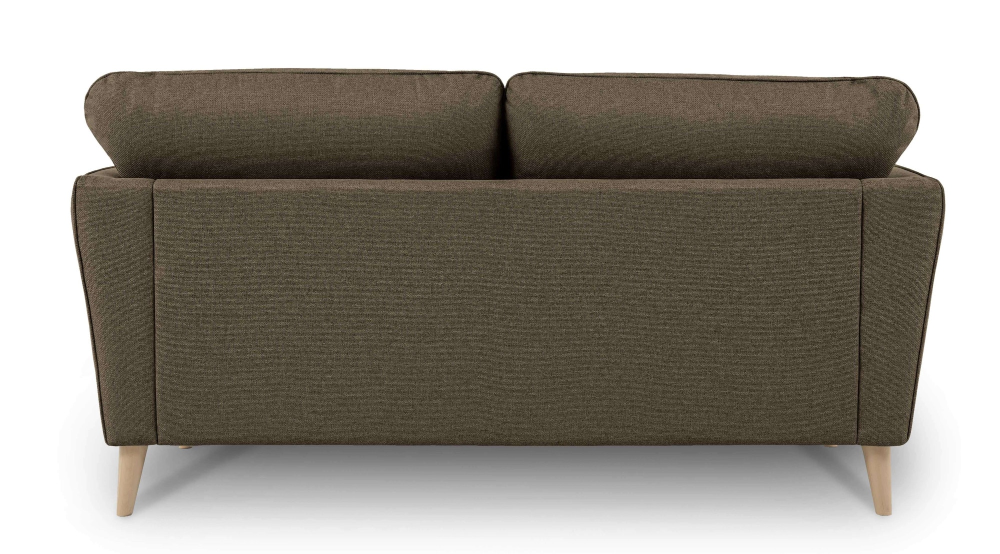 Home affaire 2-Sitzer »MARSEILLE Kompaktsofa 170 cm, Cord, Flachgewebe, Struktur, Webstoff«, Massivholzbeine Eiche, Landhausstil, Wellenunterfederung