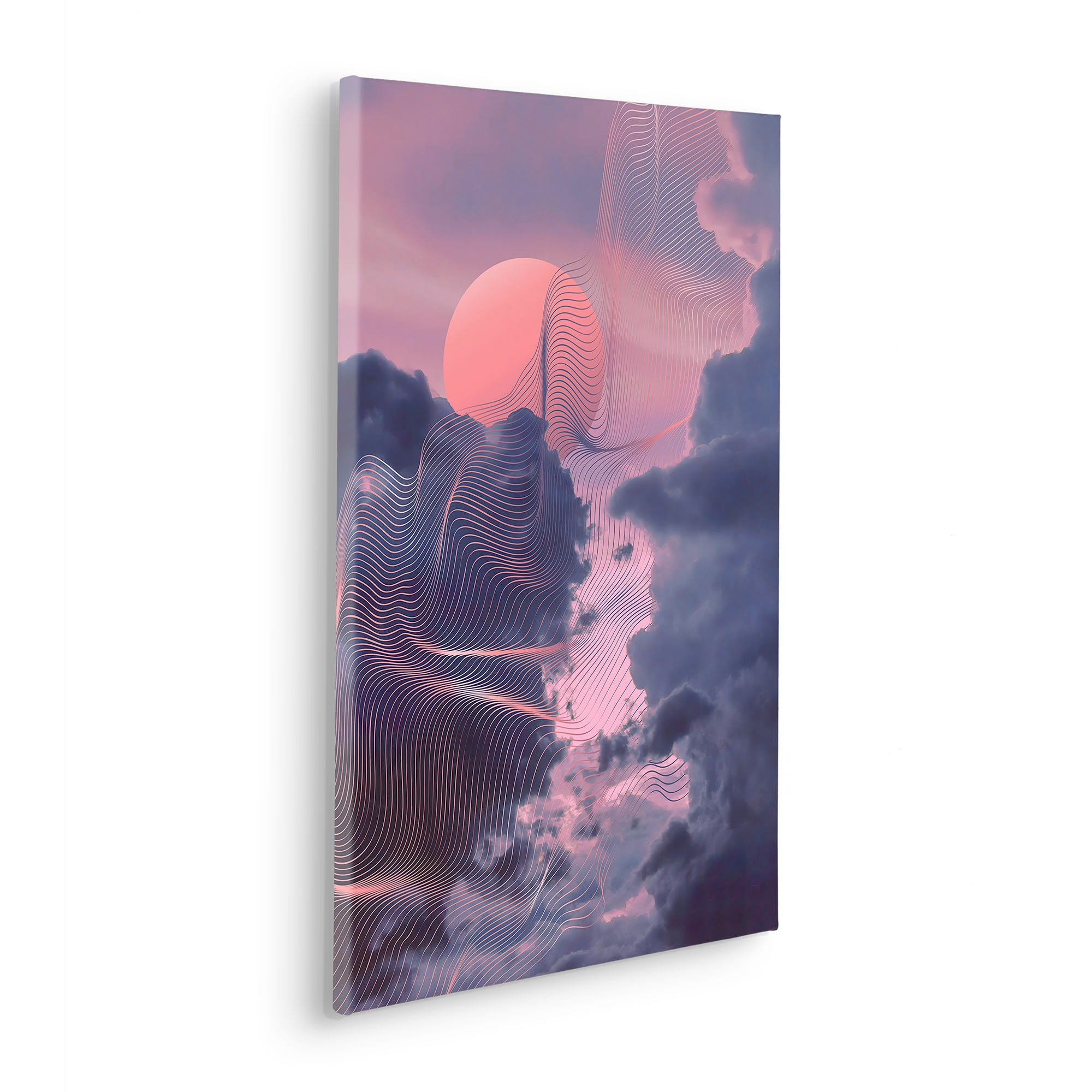Komar Leinwandbild »Morning Vibes - Grösse 40 x 60 cm«, Natur, (1 St.), Keilrahmenbild mi Echtholzrahmen