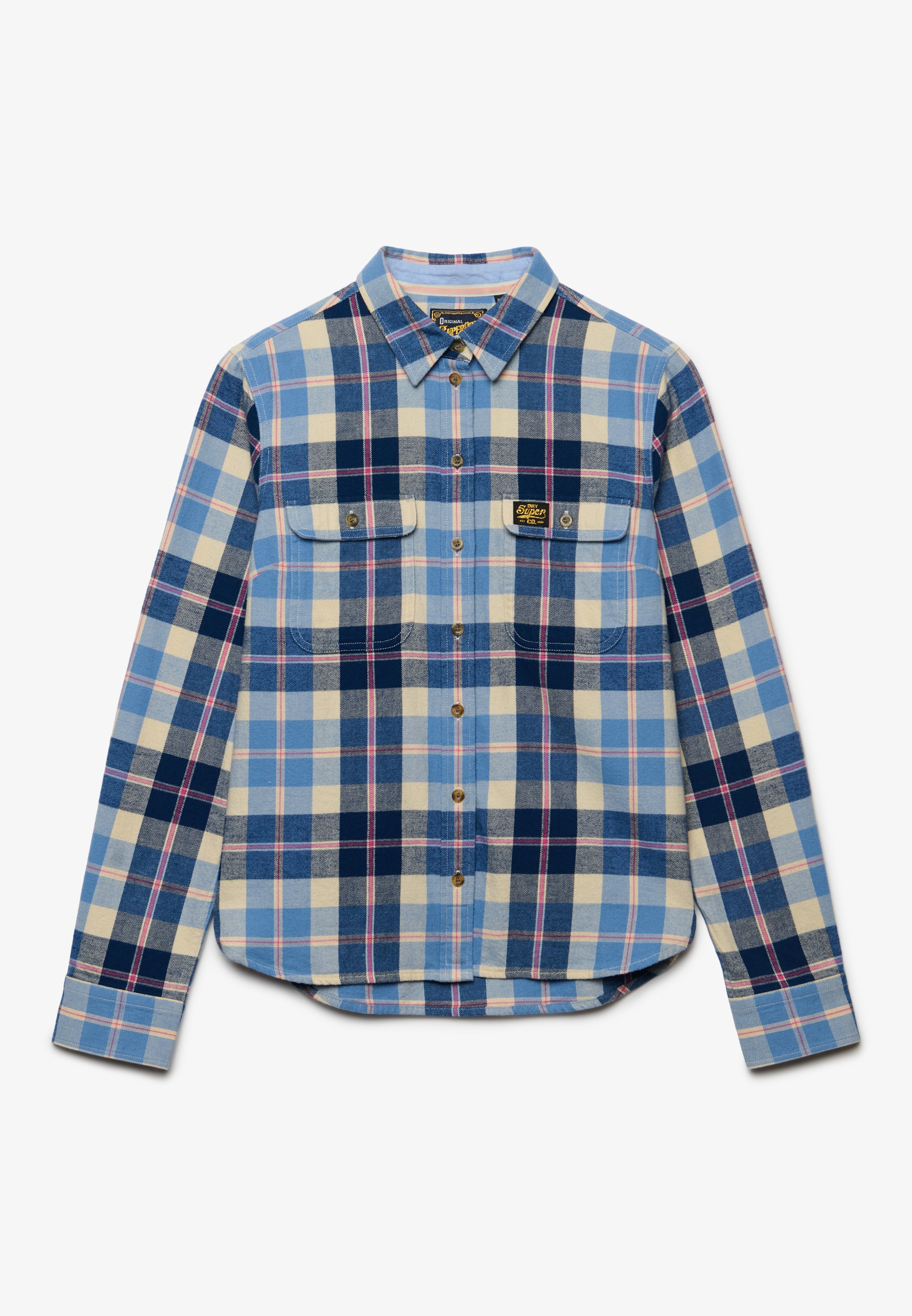Superdry Blouse à carreaux »LUMBERJACK CHECK FLANNEL SHIRT« Baumwolle, regular fit