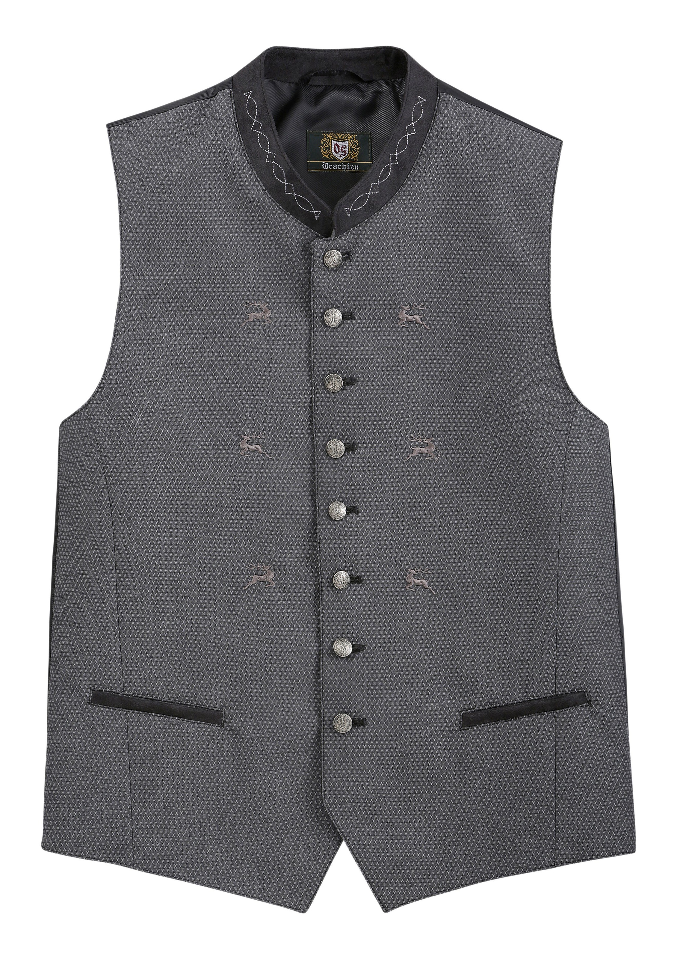 Image of OS-Trachten Trachtenweste, Herren, mit Hirschdruck bei Ackermann Versand Schweiz