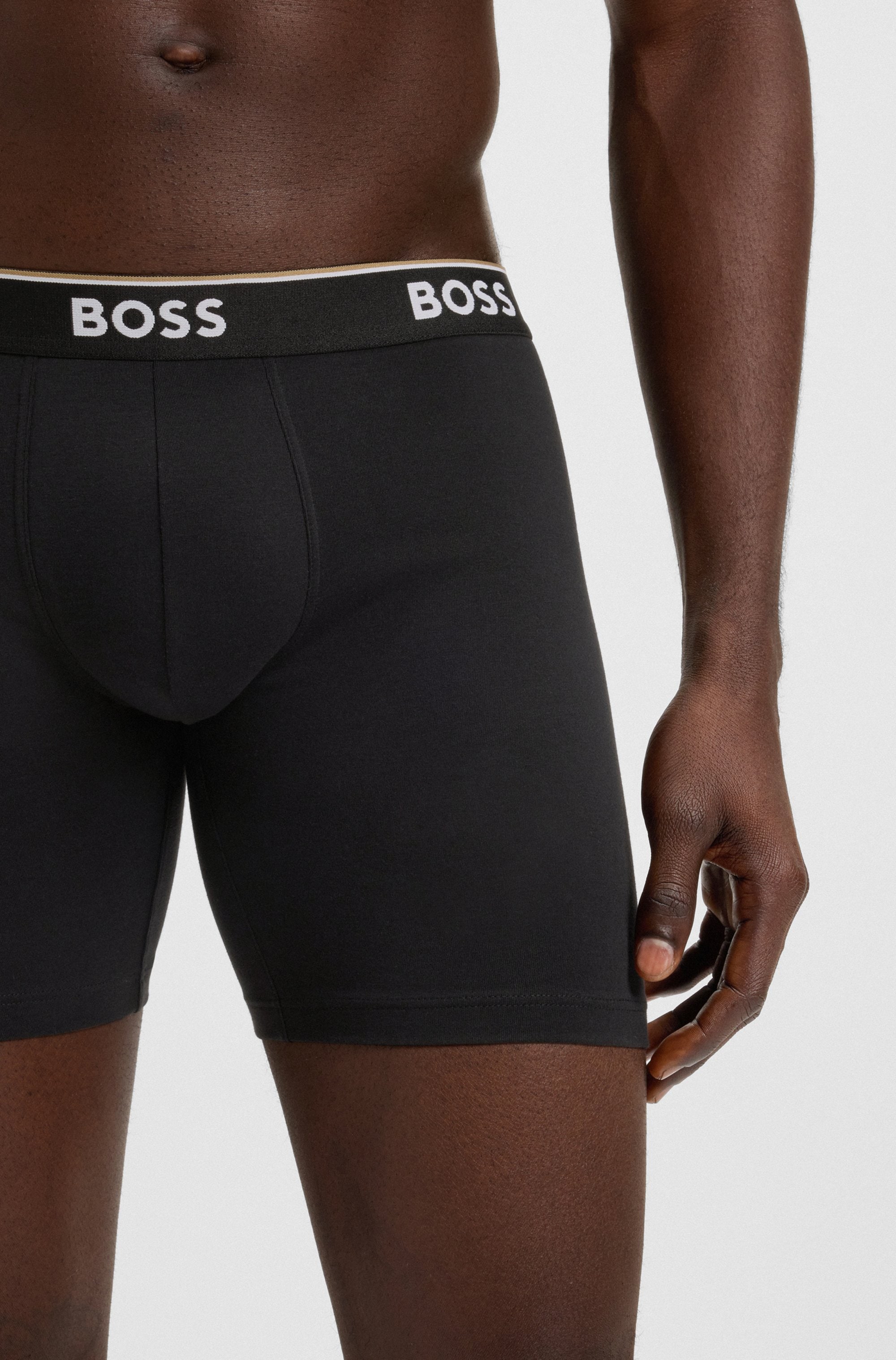 BOSS Boxershorts »BoxerBrLong 3P Power«
