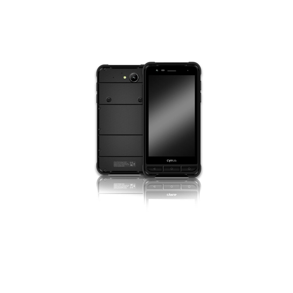 Cyrus Smartphone »CS22 XA«, schwarz, 11,94 cm/4,7 Zoll, 16 GB Speicherplatz, 13 MP Kamera