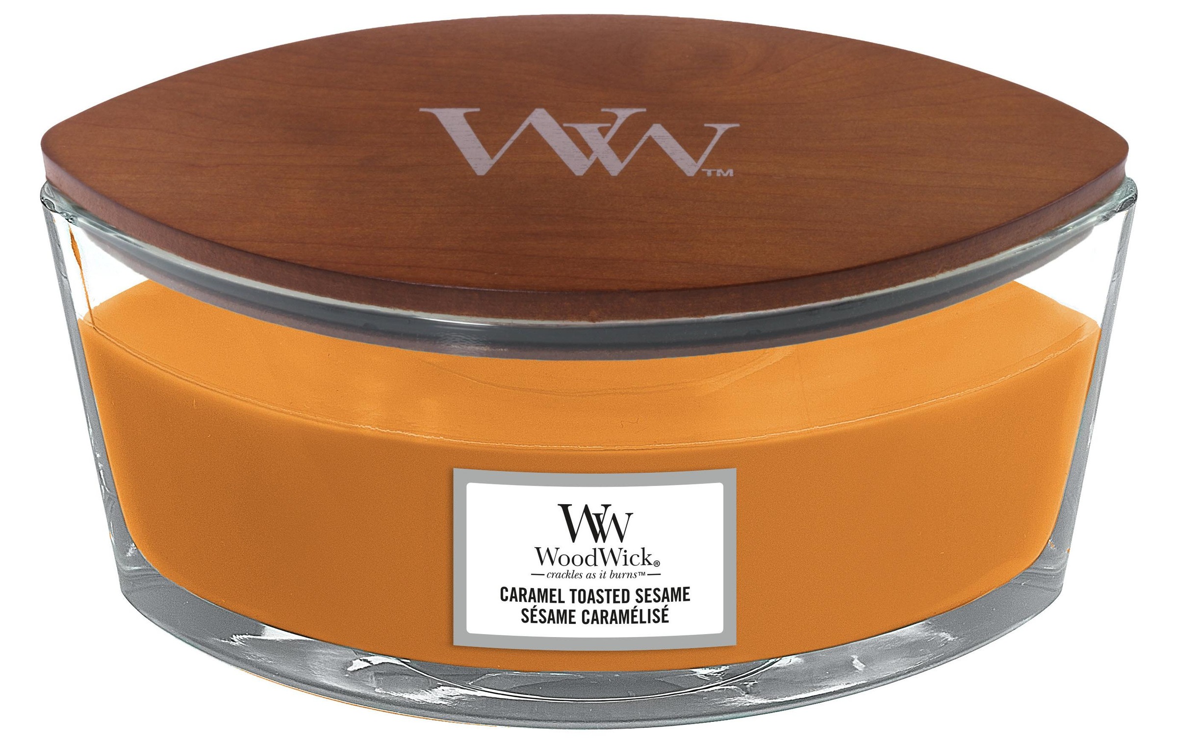 Image of Woodwick Duftkerze »Caramel Toasted Sesame Ellipse« bei Ackermann Versand Schweiz