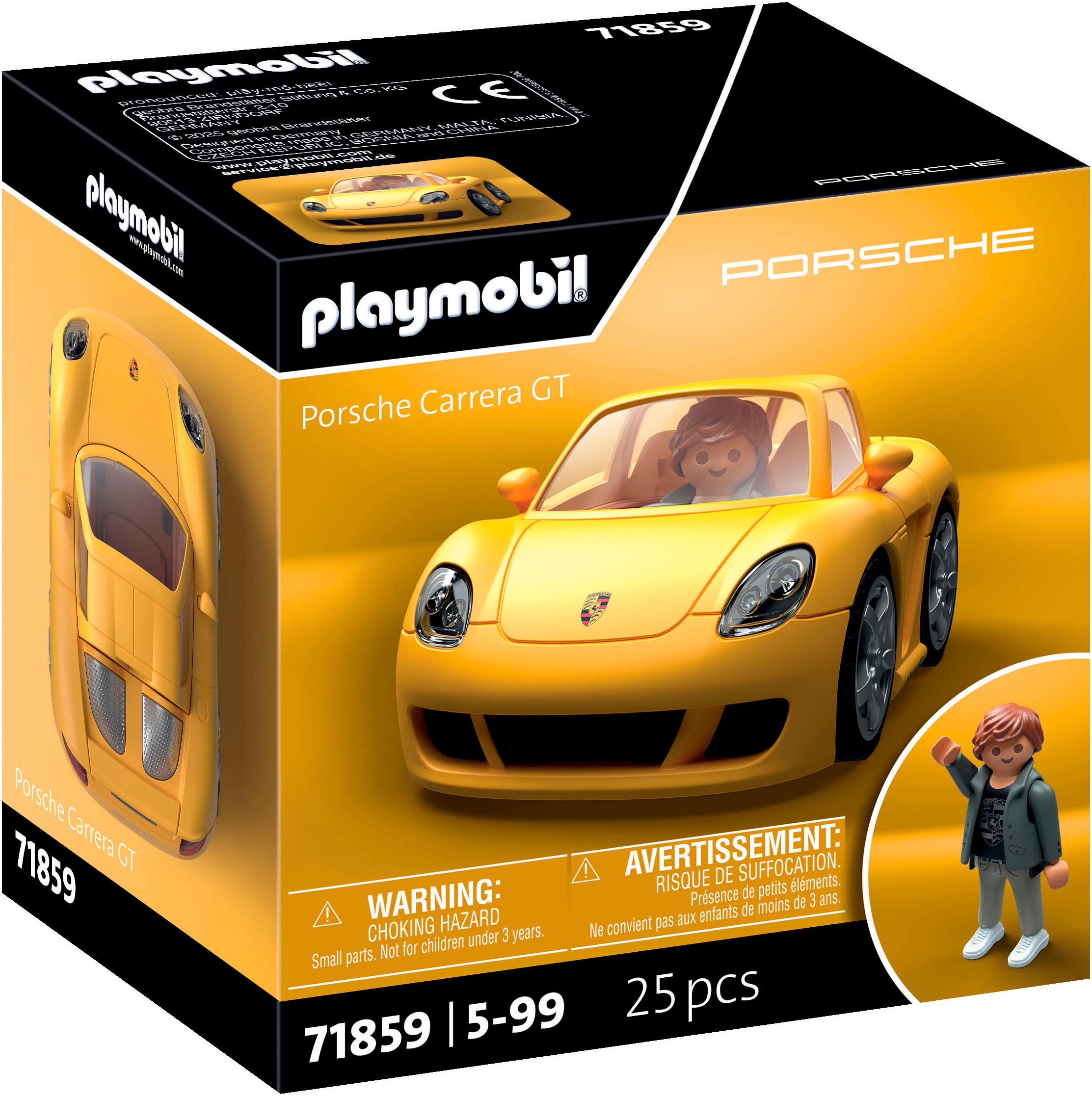 Playmobil® Jeu de construction »PLAYMOBIL X Porsche Carrera GT (71859), Cars« Made in Europe