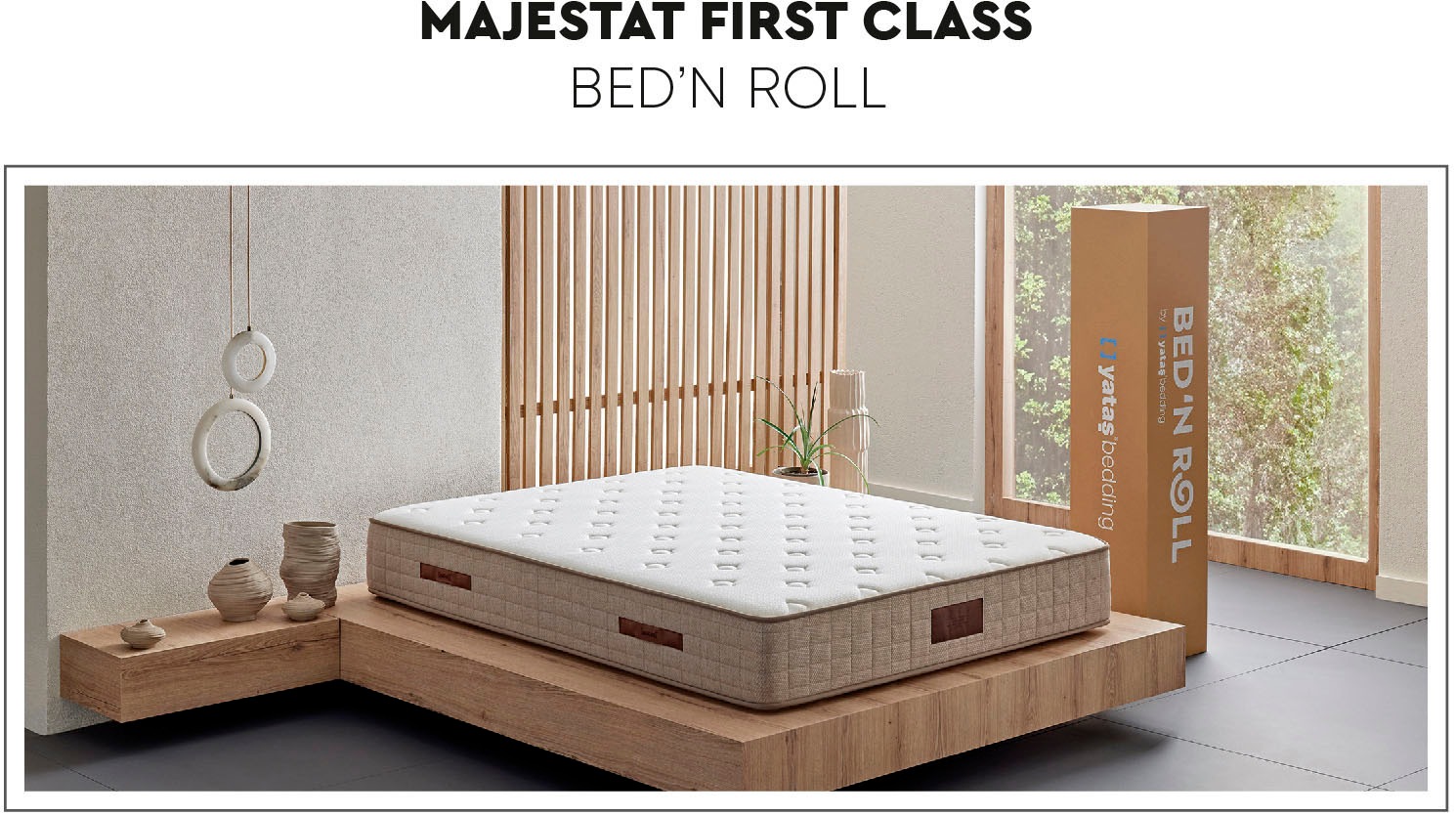Yatas Bedding Taschenfederkernmatratze »Majestät First Class, Matratze 90x200, 140x200 cm & weitere Grössen«, 30 cm hoch, Raumgewicht: 28 kg/m³, 406 Federn, (1 St., 1-tlg.), H2, wendbar, ergonomisch, atmungsaktiv