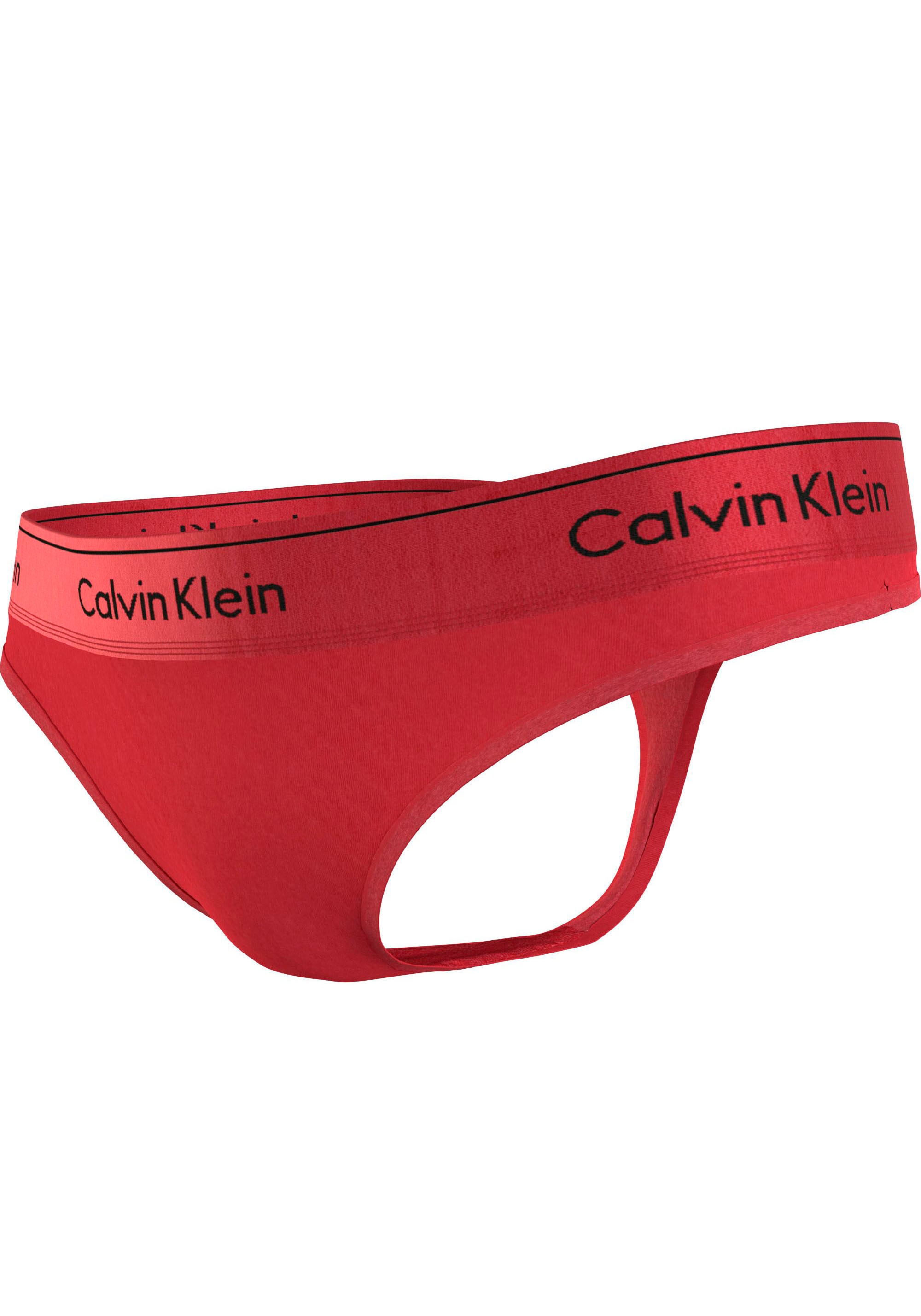 Calvin Klein Underwear T-String »THONG«, mit klassischem CK-Logo