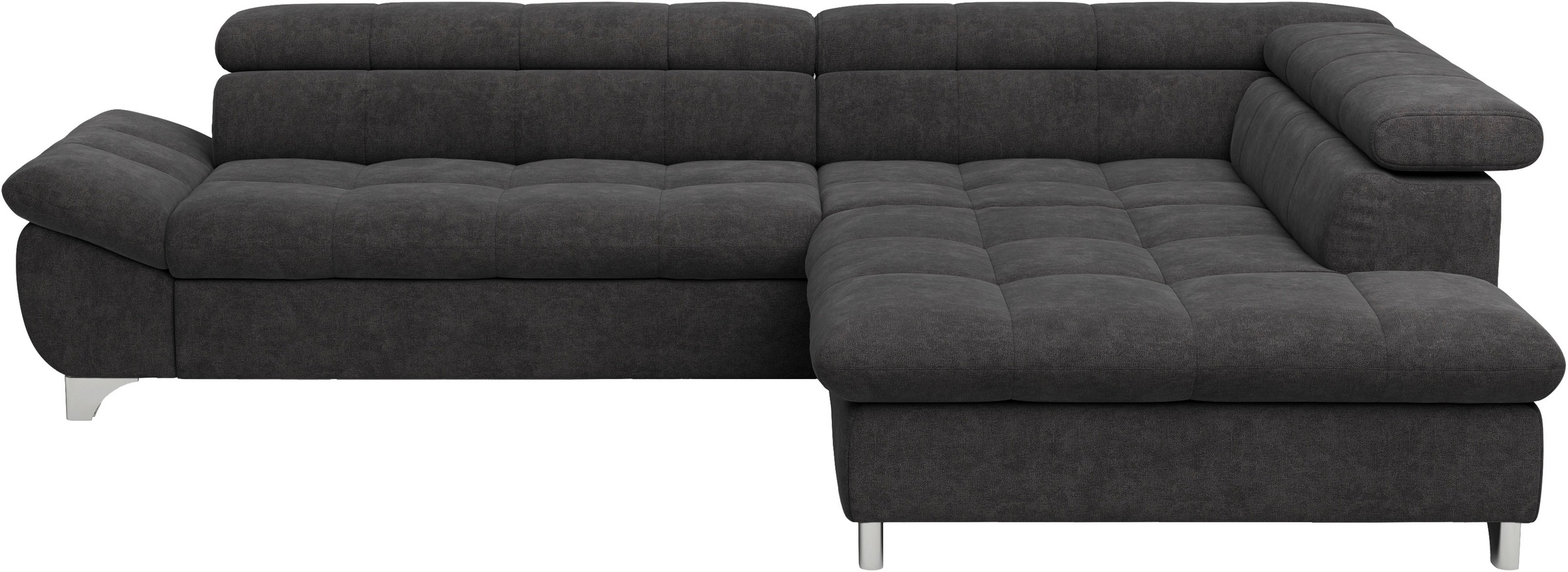 COTTA Ecksofa »Gemini L-Form«, mit Kopfteilverstellung, wahlweise mit Bettfunktion