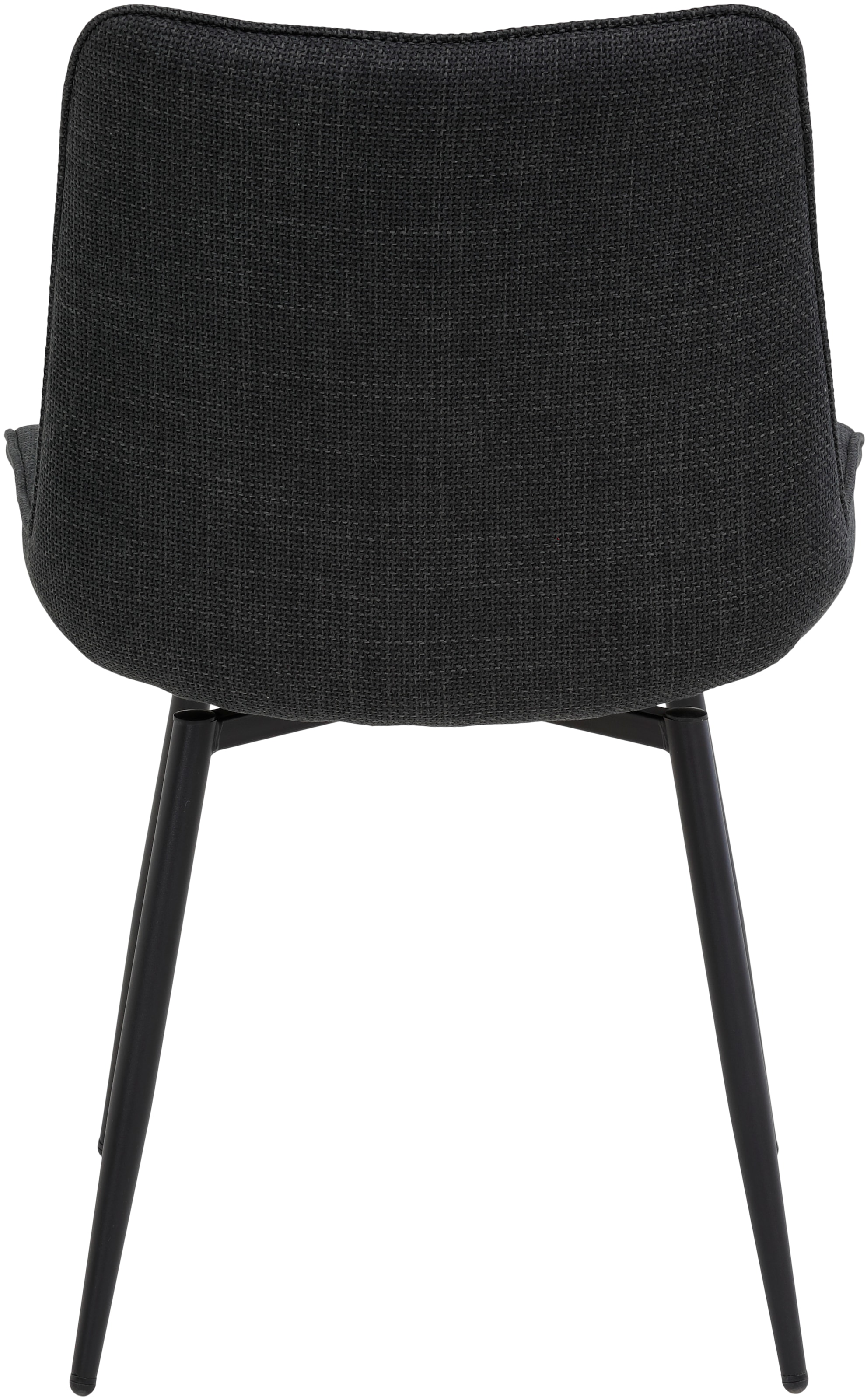 HELA Drehstuhl »Vierfussstuhl BERGEN«, (Set), 2 St., Webstoff, Esszimmerstuhl, XL-Sitzbreite, 360° drehbar