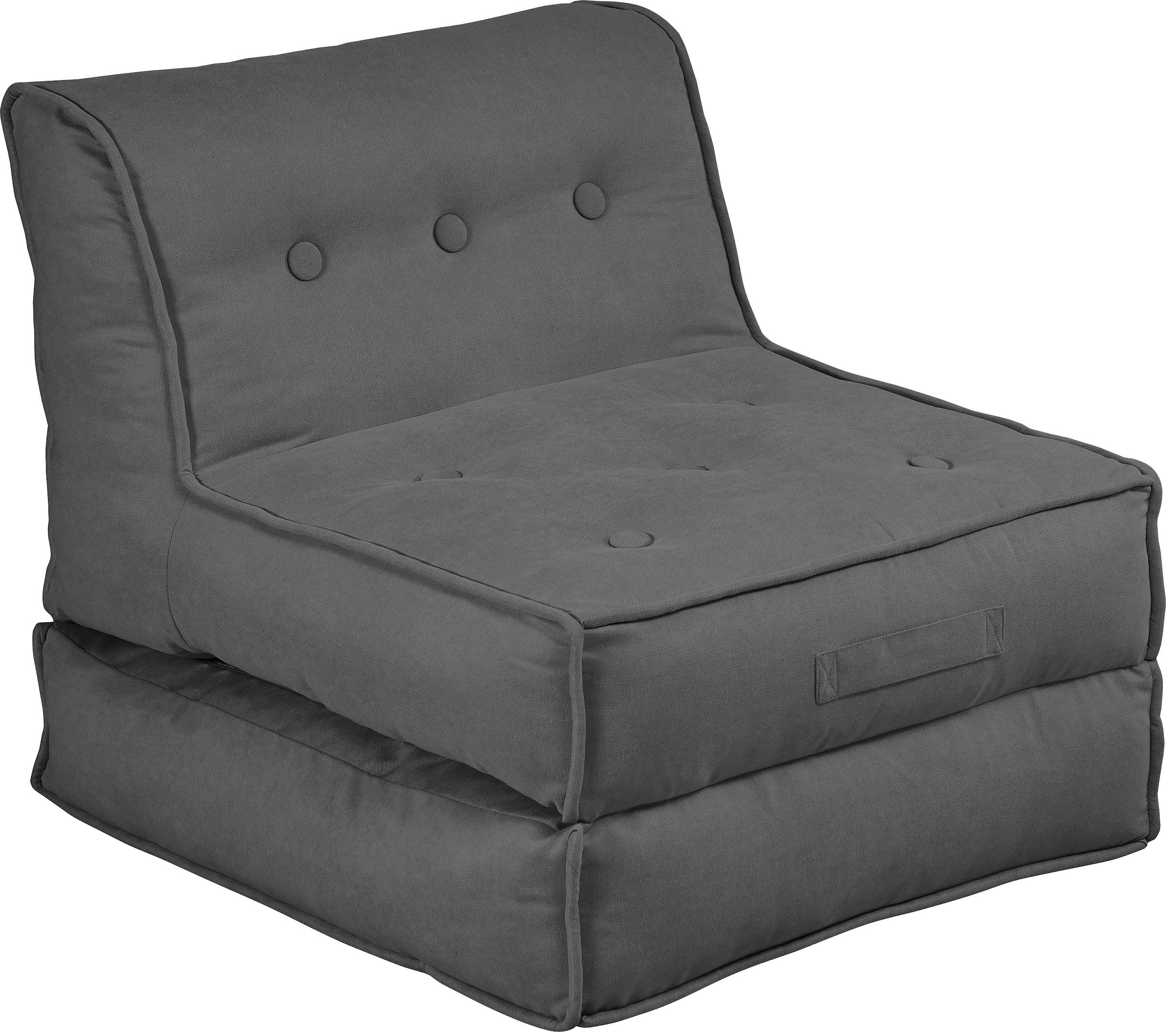 INOSIGN Sessel »Pia«, Loungesessel in Schlaffunktion Grössen, Pouf-Funktion. kaufen und 2 mit