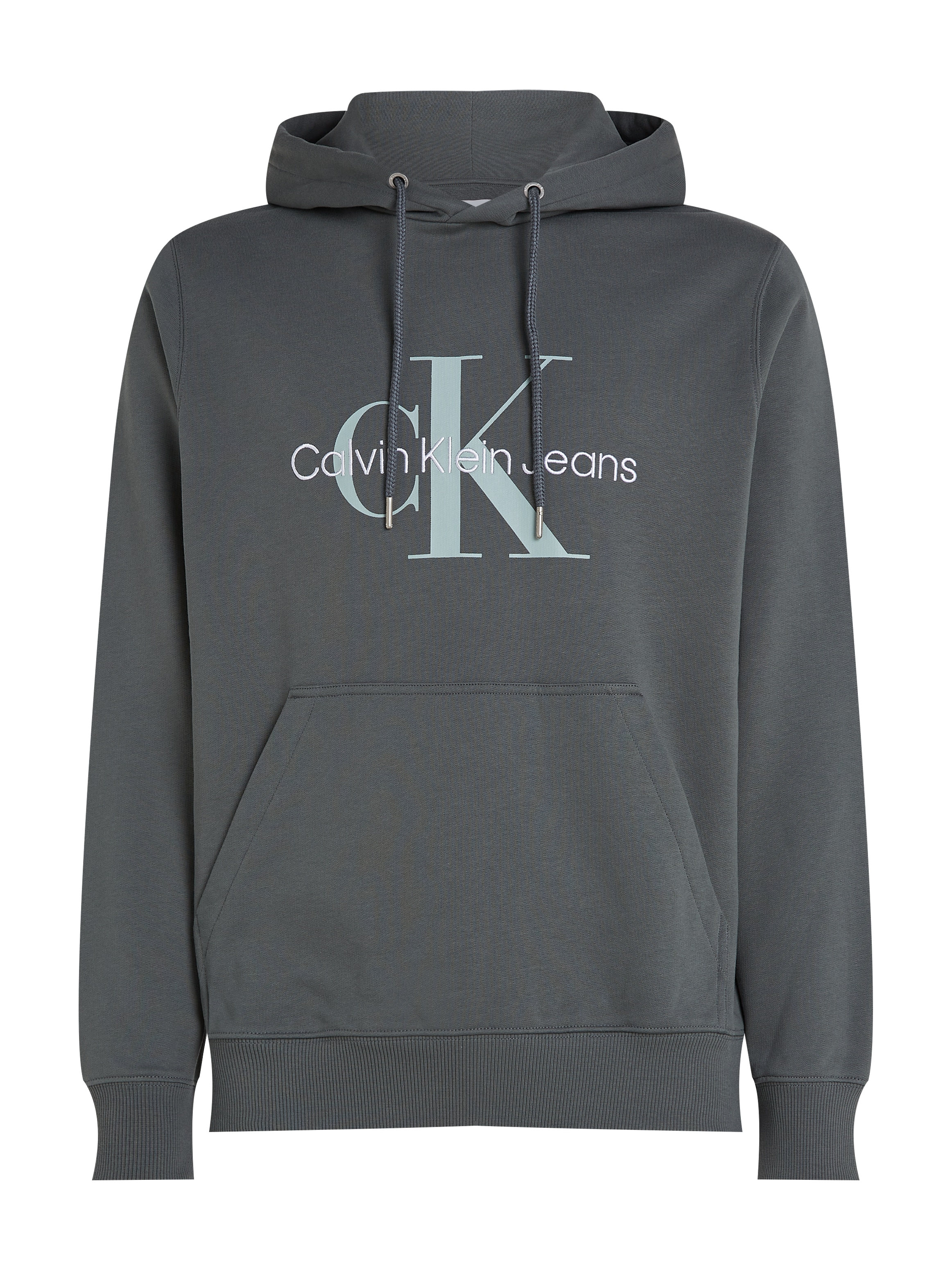 Calvin Klein Jeans Kapuzensweatshirt »SEASONAL MONOLOGO REGULAR HOODIE«, mit Logodruck und Stickerei