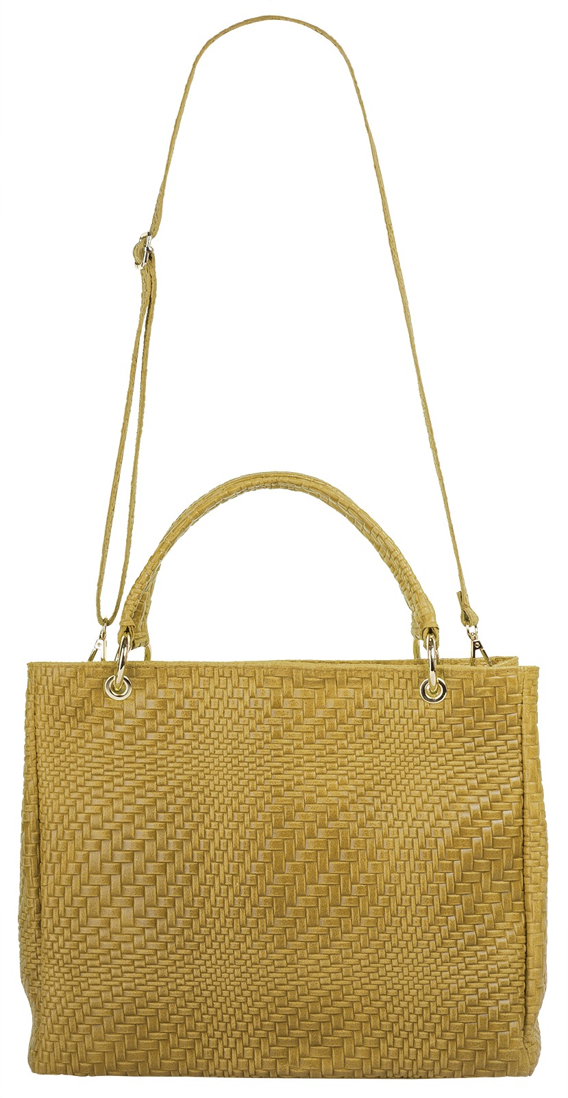 Samantha Look Shopper, echt Leder, Made in Italy