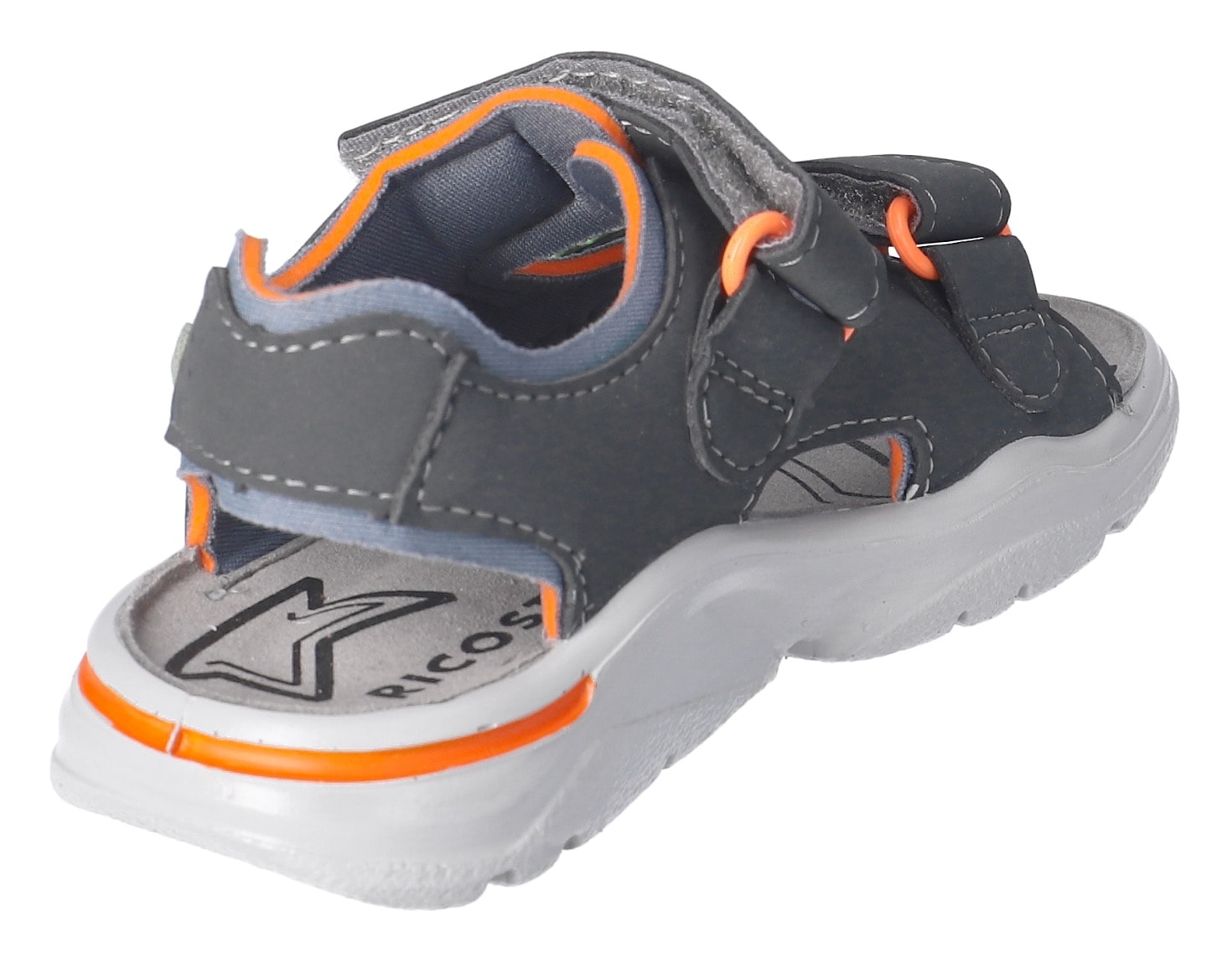 Ricosta Sandale »Raptor WMS: mittel«  , Sandale mit Klett, Dino-Print , Grössenschablone zum Download