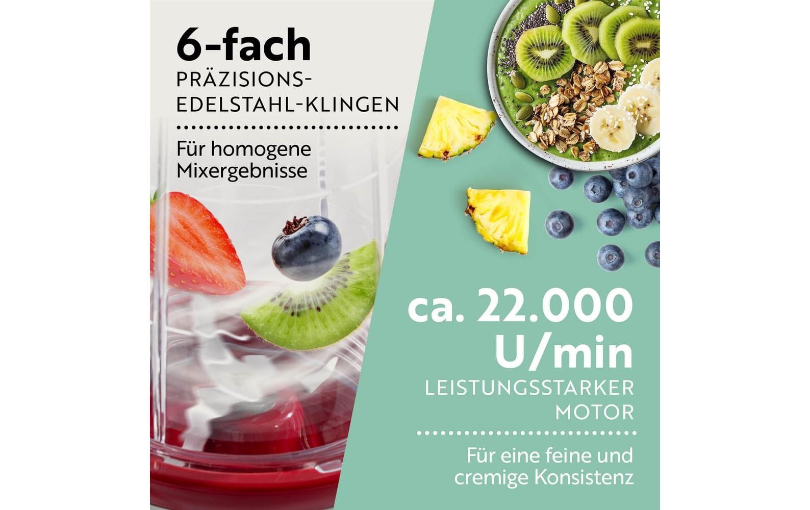 GOURMETmaxx Machine à smoothie »Mr. Magic« 400 W