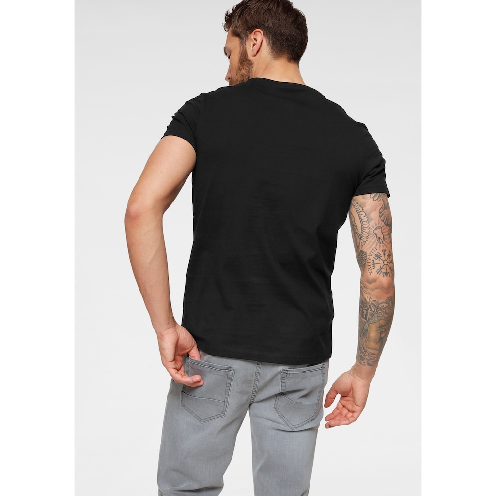 Bruno Banani T-Shirt, mit Markenprint