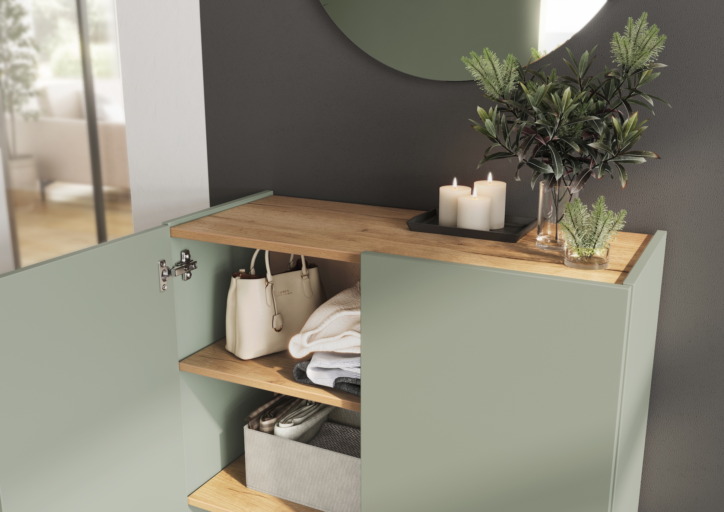 GERMANIA Garderoben-Set »Alviano« 2 Stk. tlg.