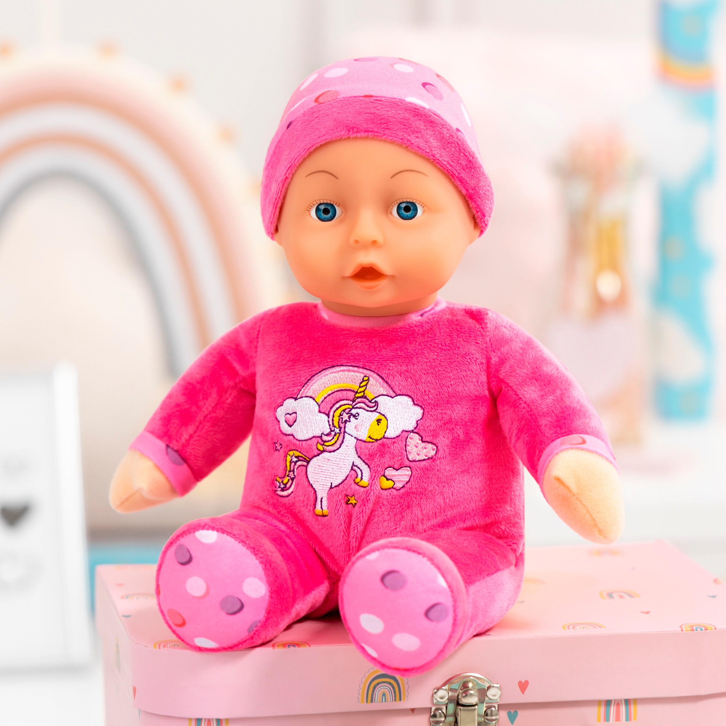 Bayer Babypuppe »My First Baby, 30 cm pink«