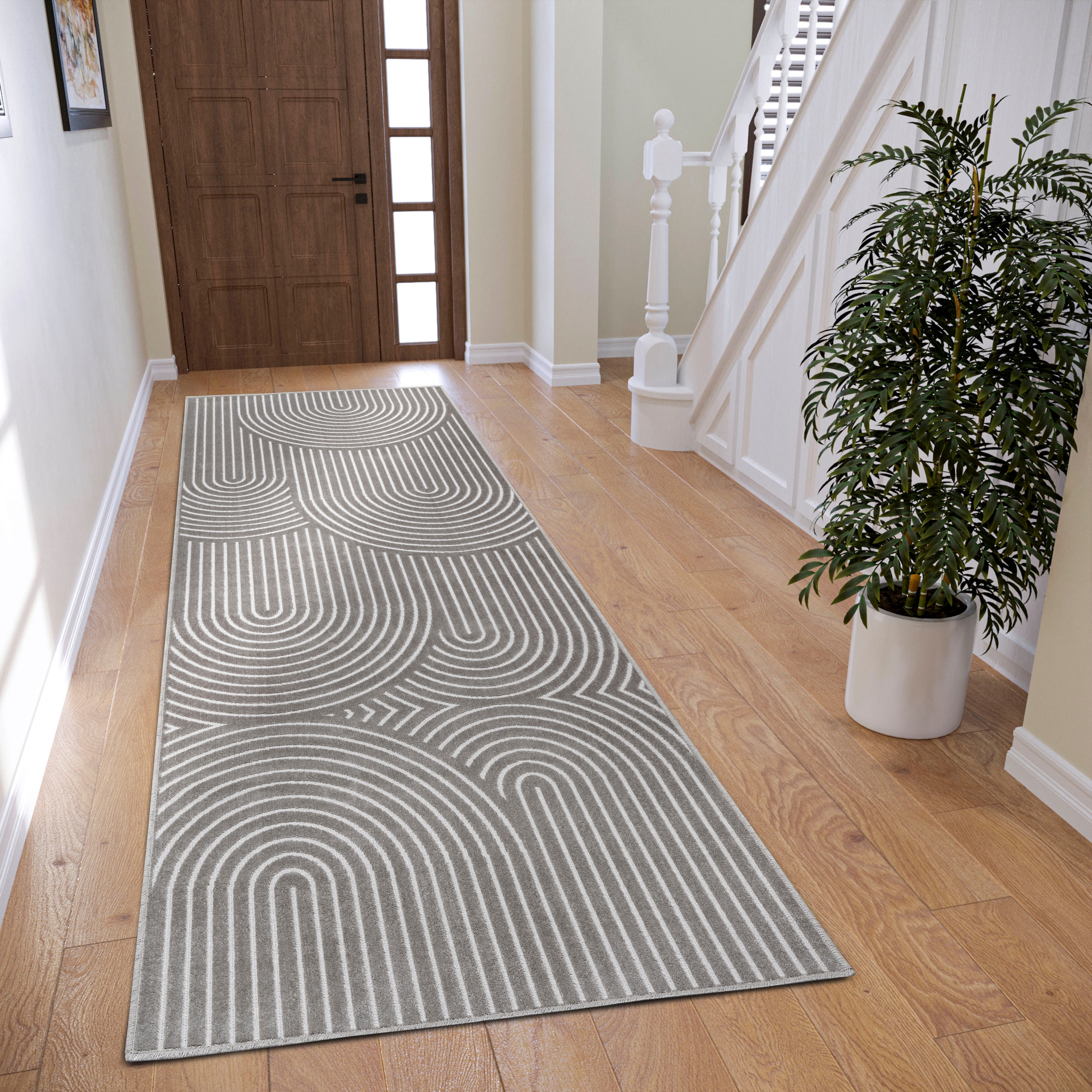 HANSE Home Teppich »Faron«, rechteckig, sehr leichter nur 3 mm Kurzflor, Skandi, Boho, passt unter jede Tür