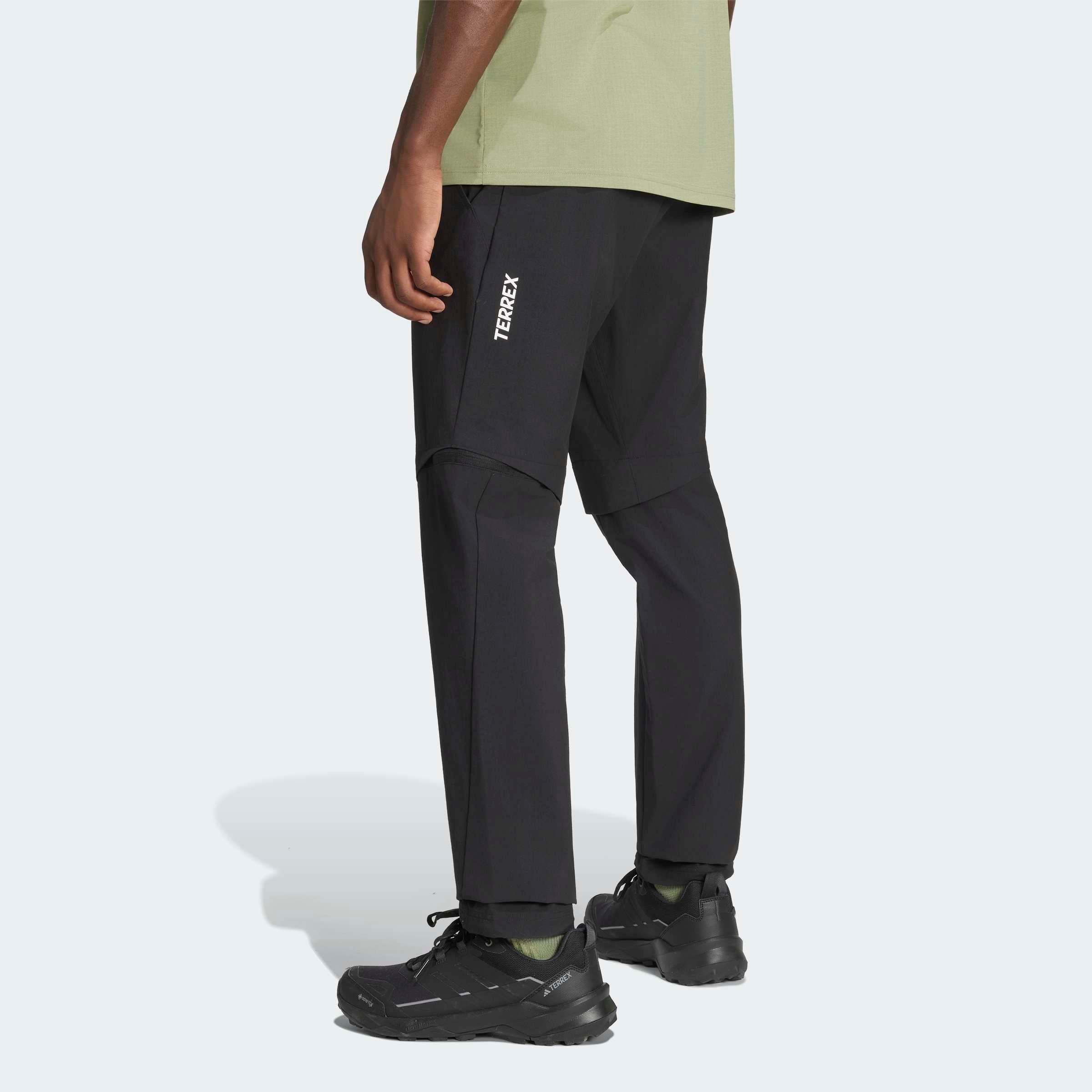 adidas TERREX Outdoorhose »MULTI ZIP OFF TRACKSUIT BOTTOMS«  sportlicher Stil, mit Reissverschluss, aus Polyamid und Elasthan