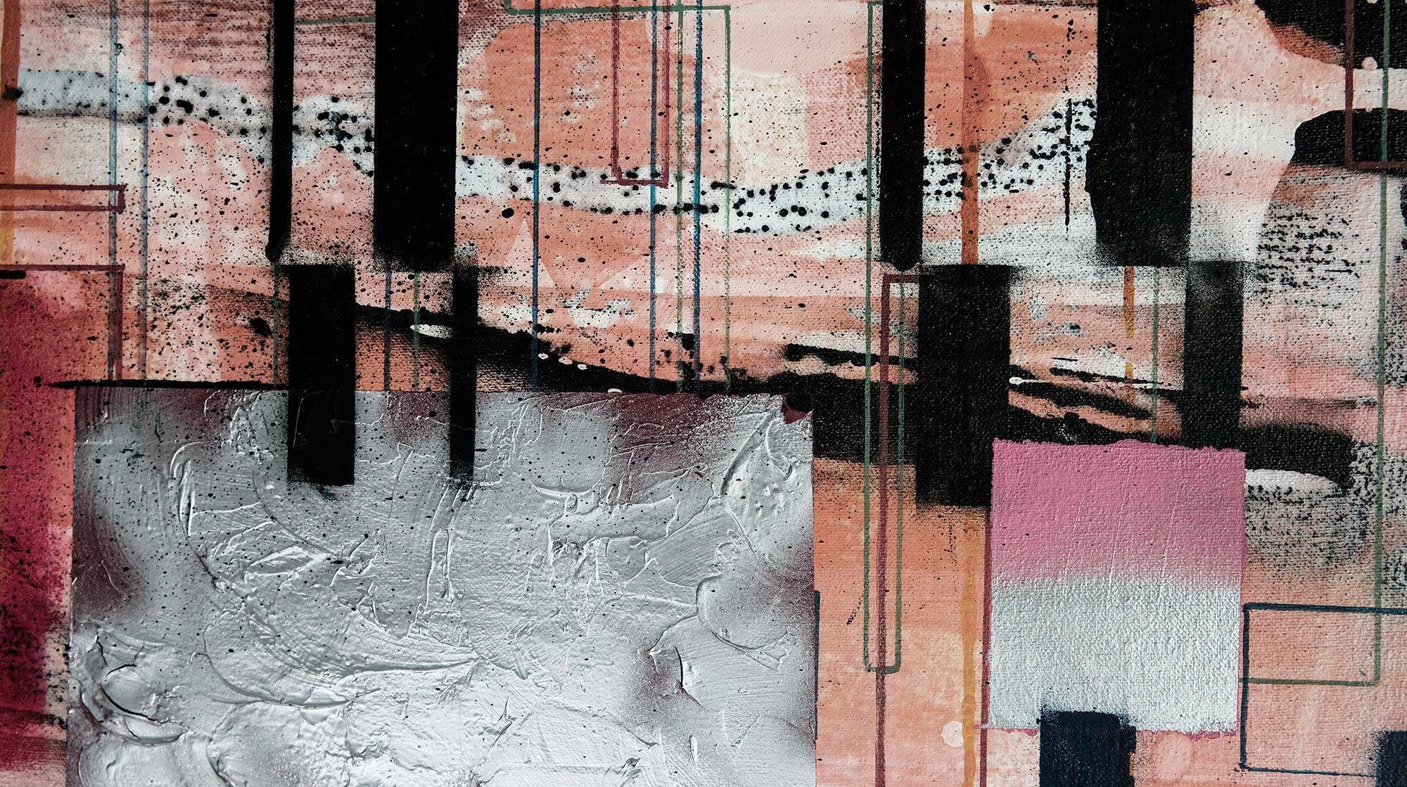 Image of Komar Vliestapete »Pure Squares Dropping«, Steinoptik bei Ackermann Versand Schweiz