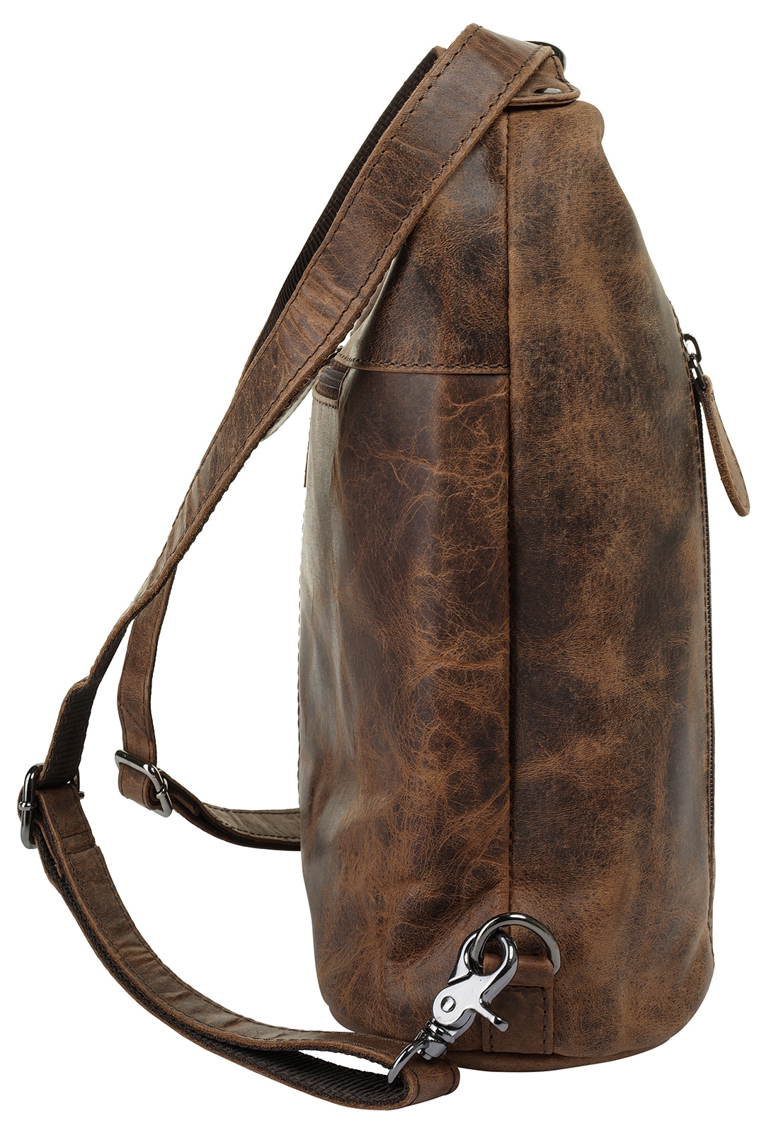 Bagan Cityrucksack, echt Leder