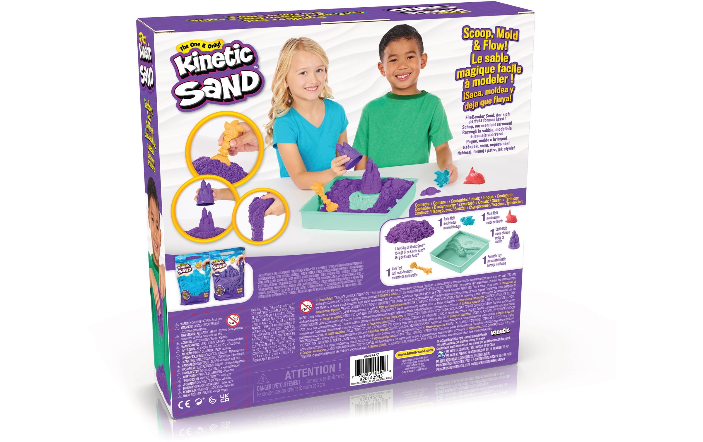 Kreativset »Spinmaster Sand Kinetic Box Lila«