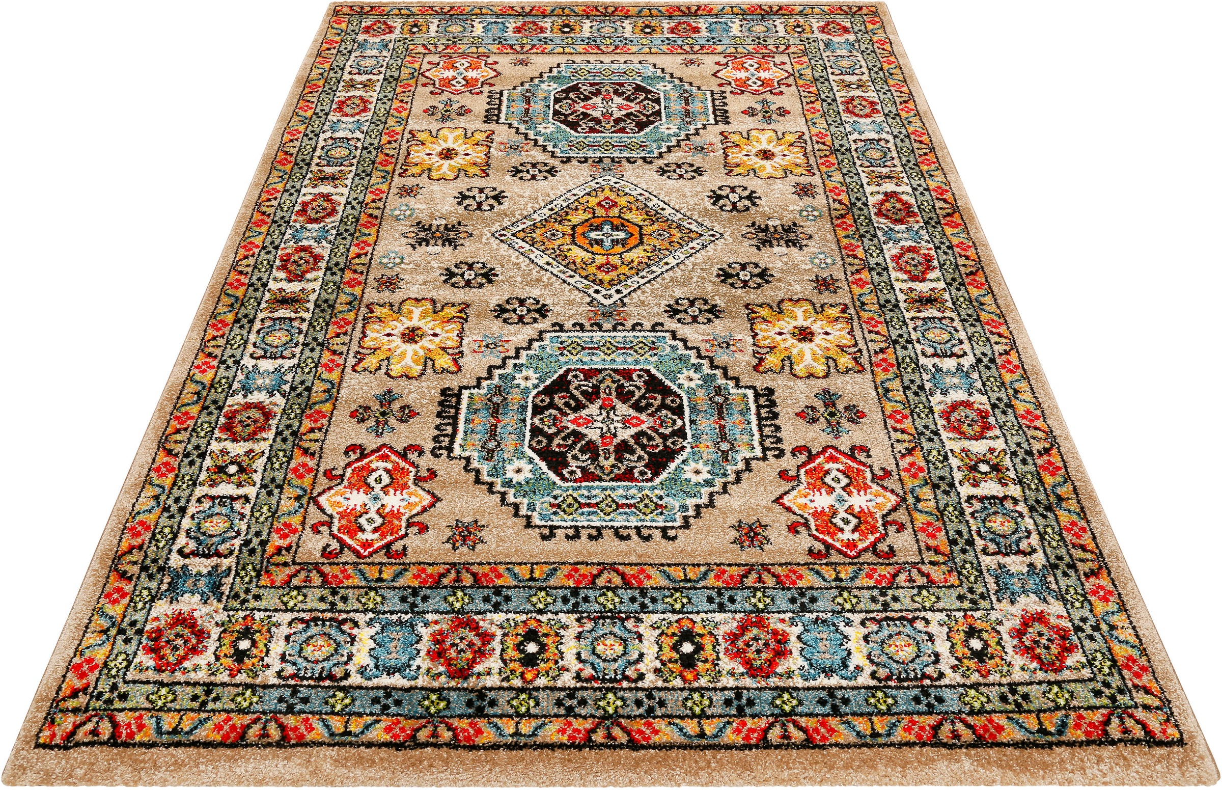 Image of Wecon home Teppich »Majorelle«, rechteckig, 13 mm Höhe, Wohnzimmer bei Ackermann Versand Schweiz