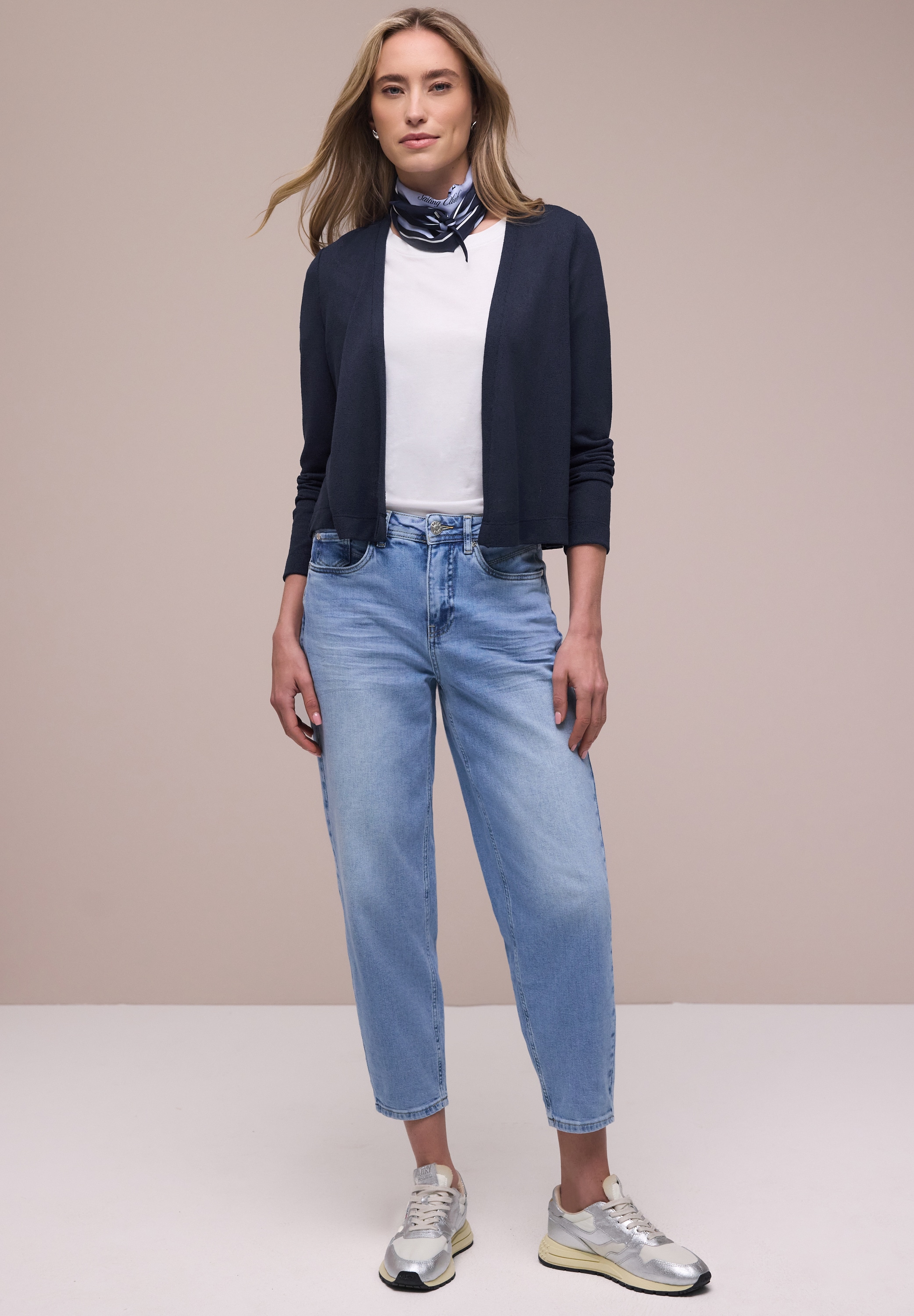 STREET ONE Veste en tricot »Style Nette« in offener Passform