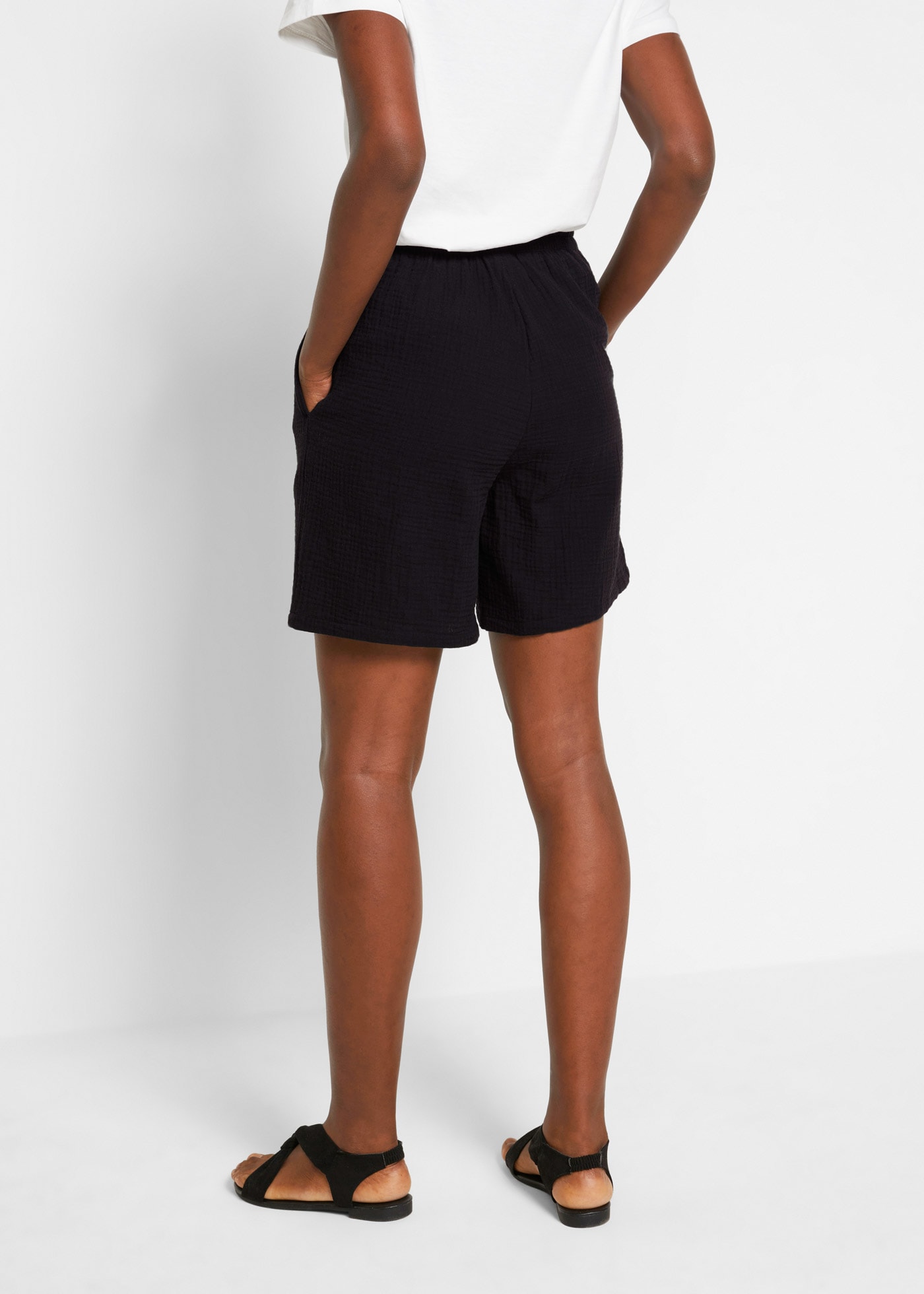 bonprix Shorts  mit elastischem Bund und Kordelzug
