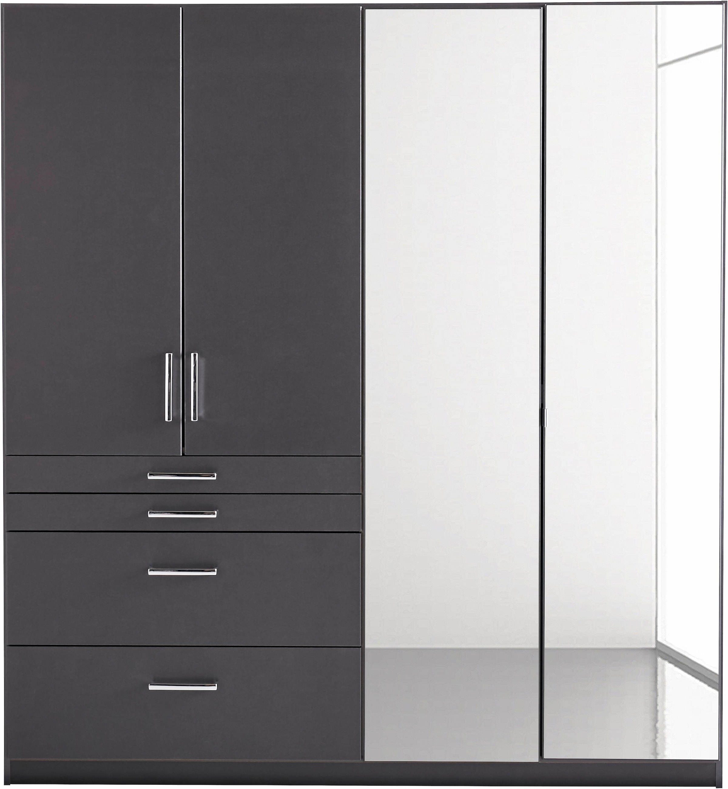 rauch Kleiderschrank »Harburg Bestseller im Schlafzimmer«, Schlafzimmerschrank Schrank Garderobe mit Spiegel