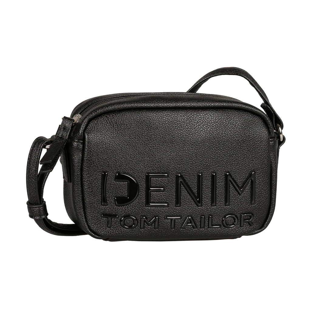 TOM TAILOR Denim Sac à main »Aveline« Sac bandoulière femme, sac épaule avec logo 3D brillant