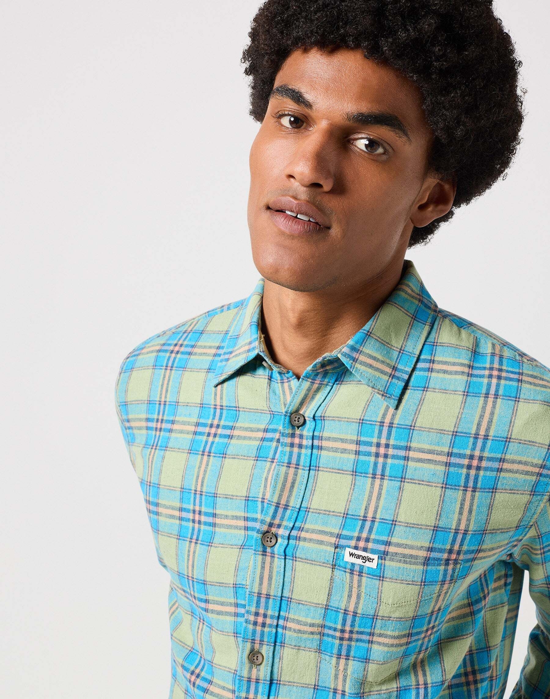 Wrangler Langarmhemd »Wrangler Hemden Langarm One Pocket Shirt«