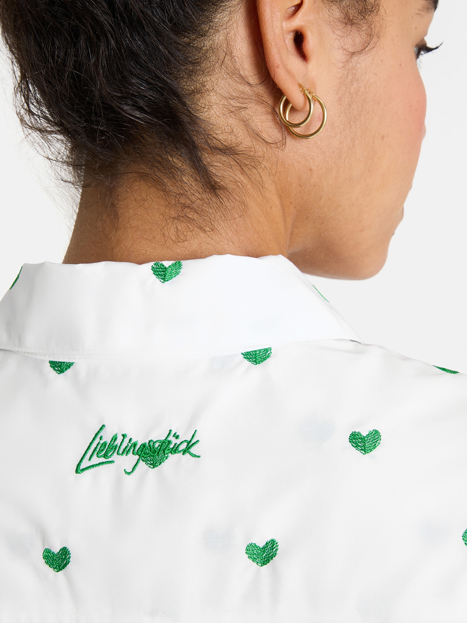 Lieblingsstück Hemdbluse »RadunaL« mit verspielter Stickerei