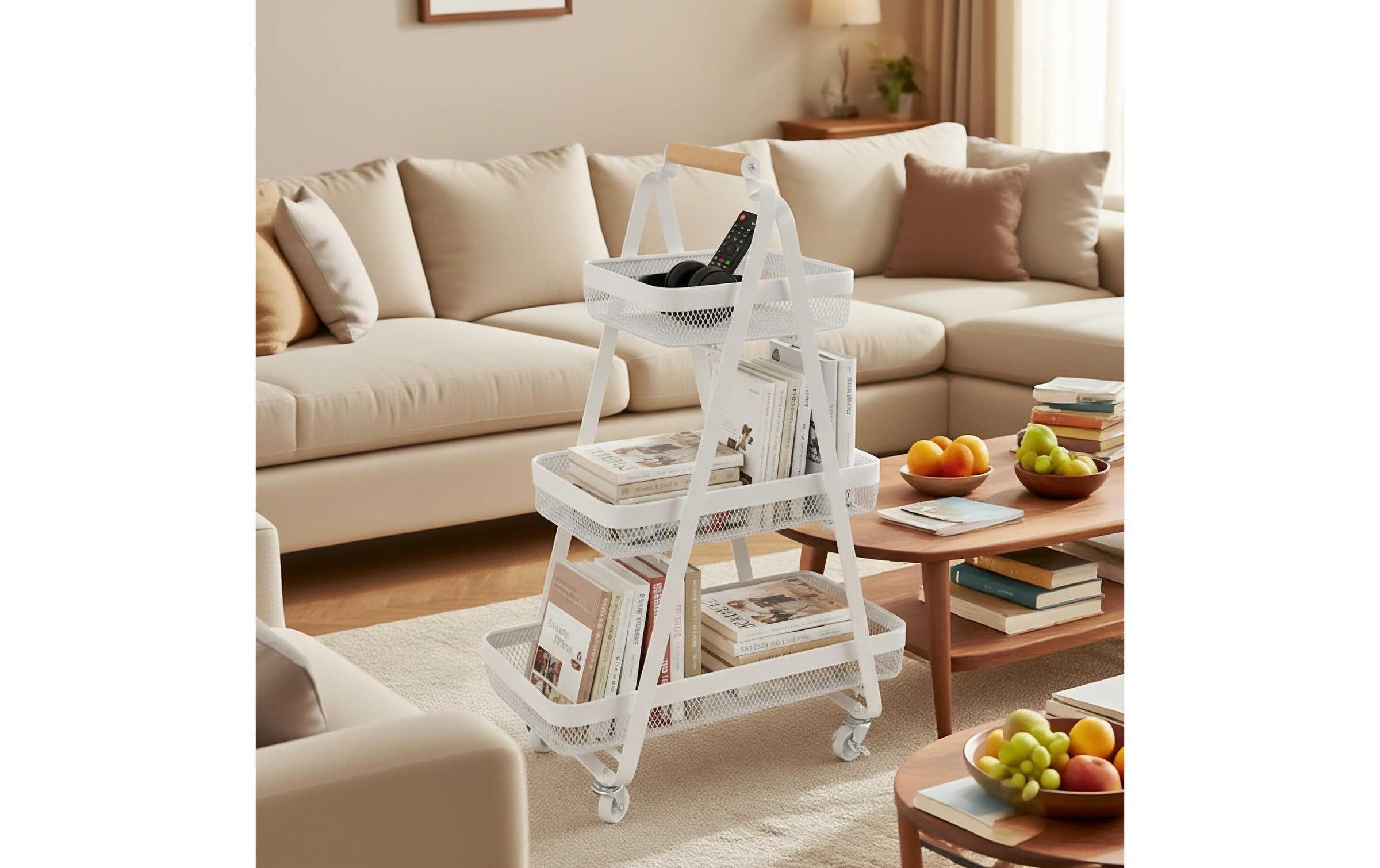 relaxdays Chariot de cuisine »84.5 x 57 x 31 cm«