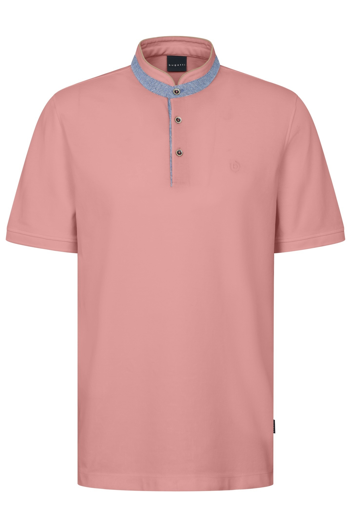 Image of bugatti Poloshirt mit Stehkragen